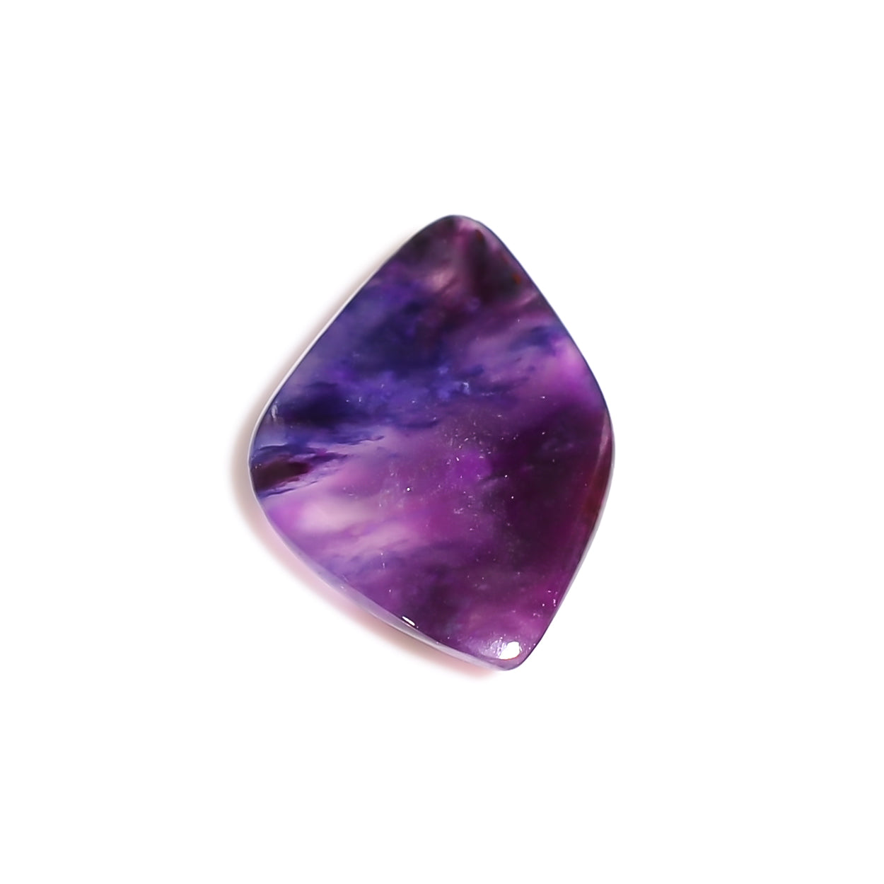 natural sugilite pear shape cabochon loose gemstone
