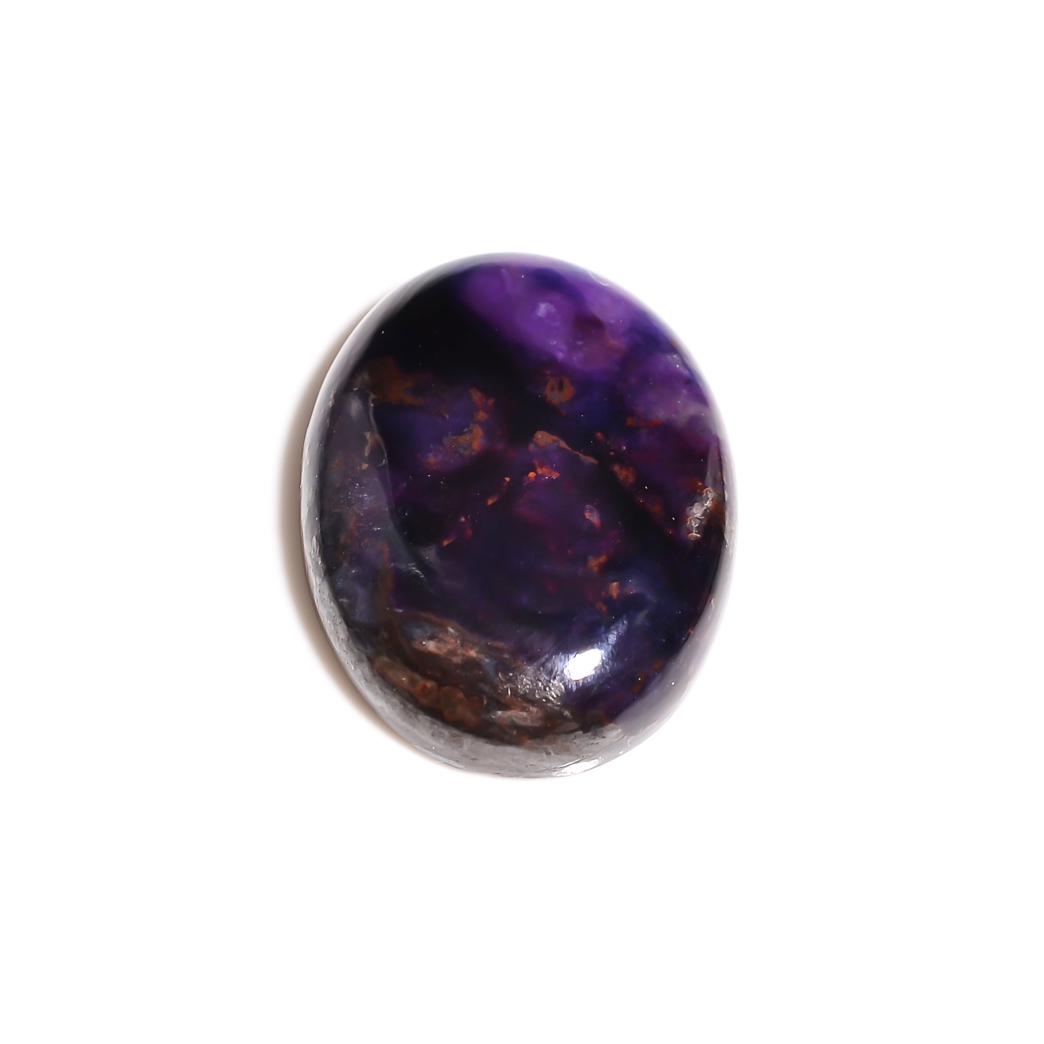 natural sugilite pear shape cabochon loose gemstone