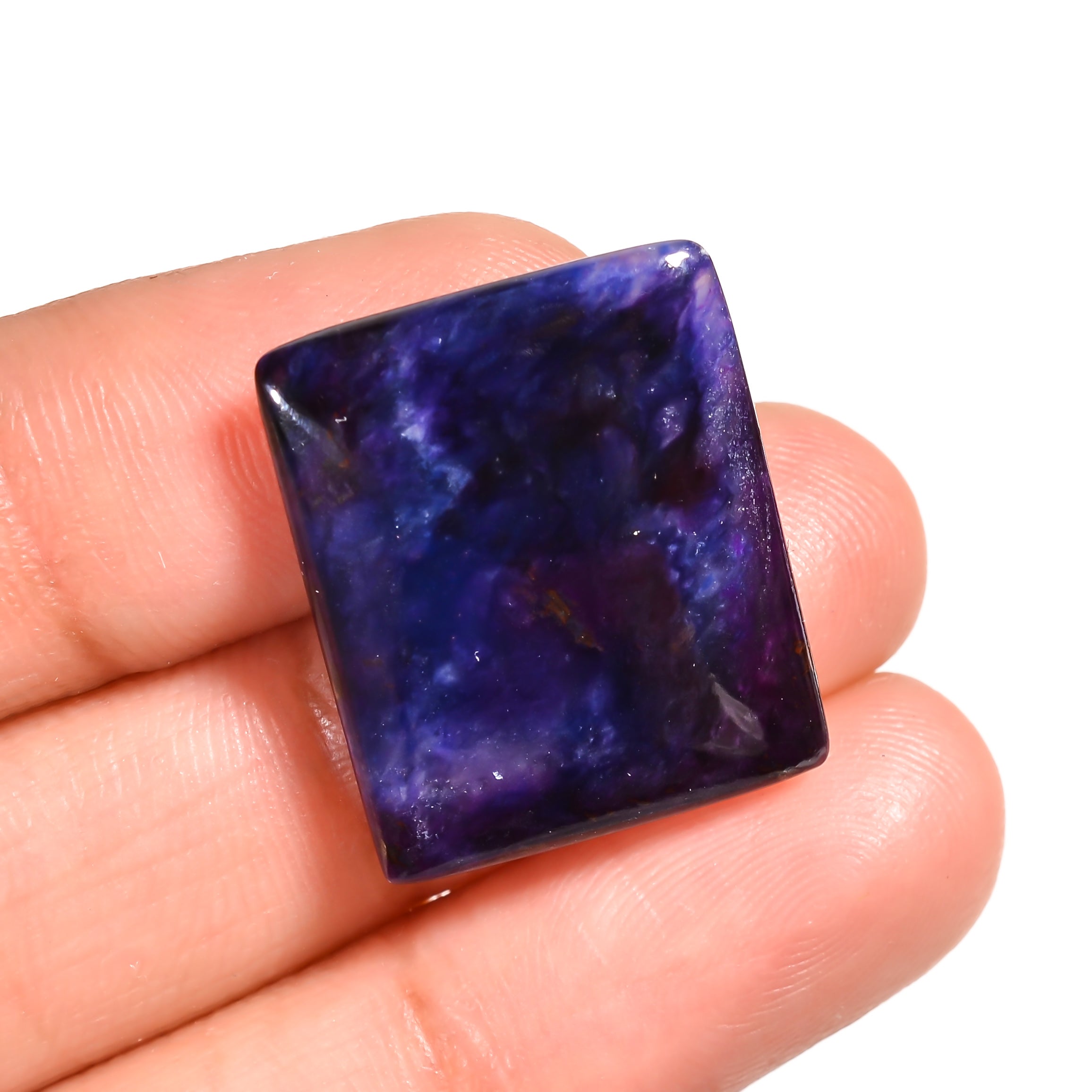 natural sugilite fancy shape cabochon loose gemstone
