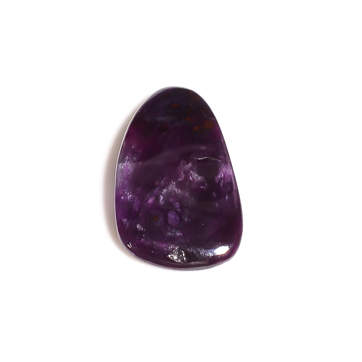 natural sugilite pear shape cabochon loose gemstone