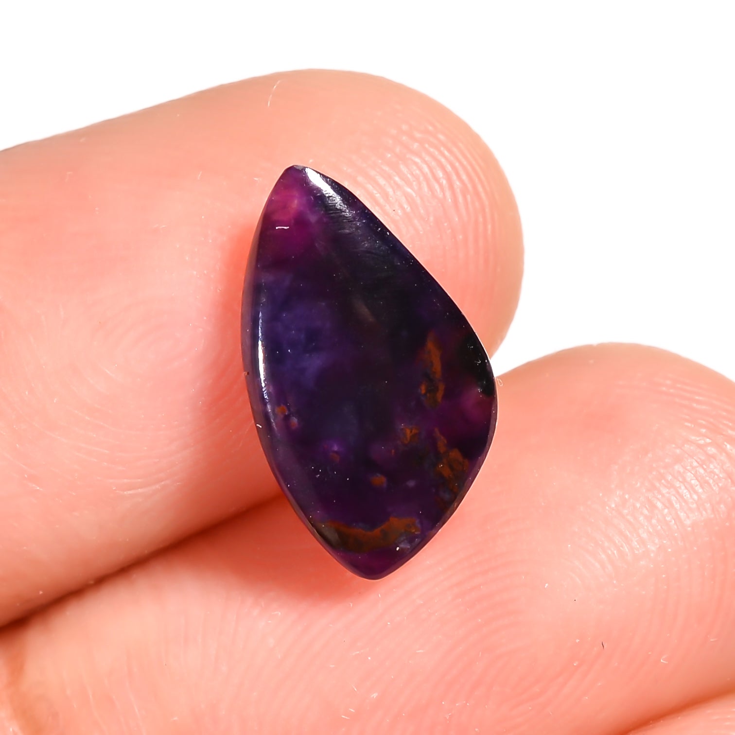 Natural Sugilite Fancy Shape Cabochon Loose Gemstone 