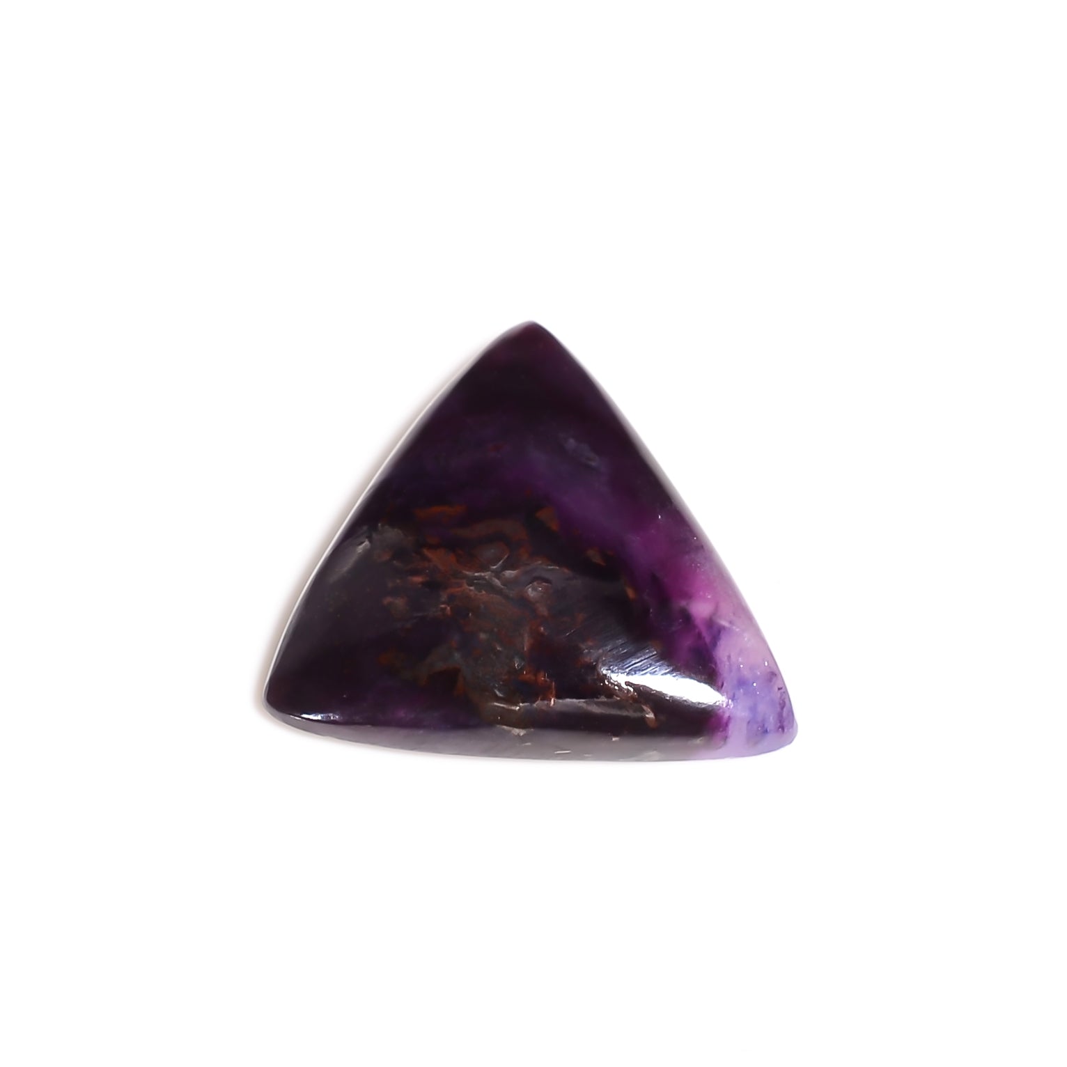 natural sugilite radiant shape cabochon loose gemstone