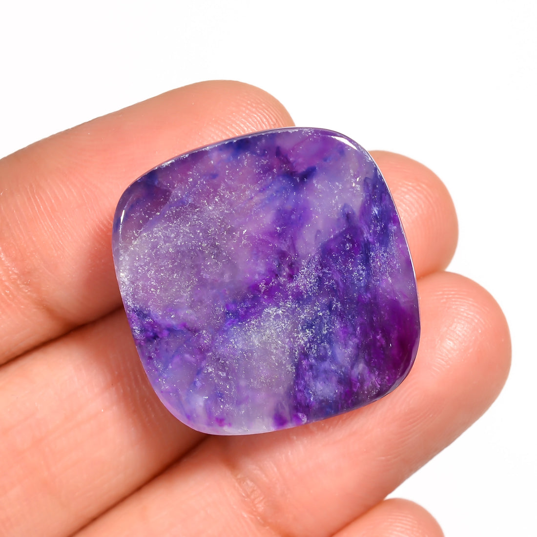 sugilite cushion shape cabochon loose gemstone