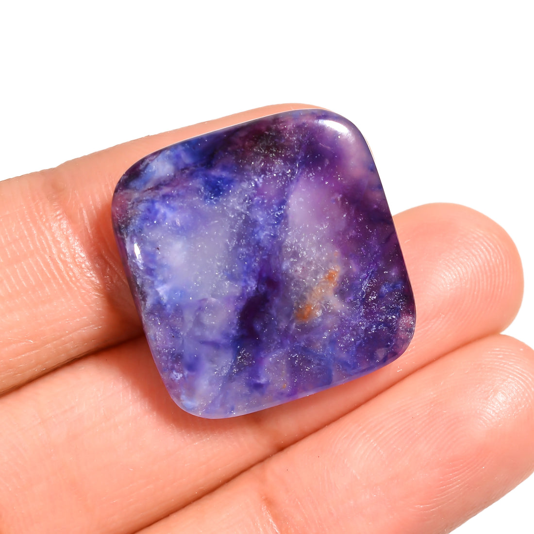 sugilite cushion shape cabochon loose gemstone