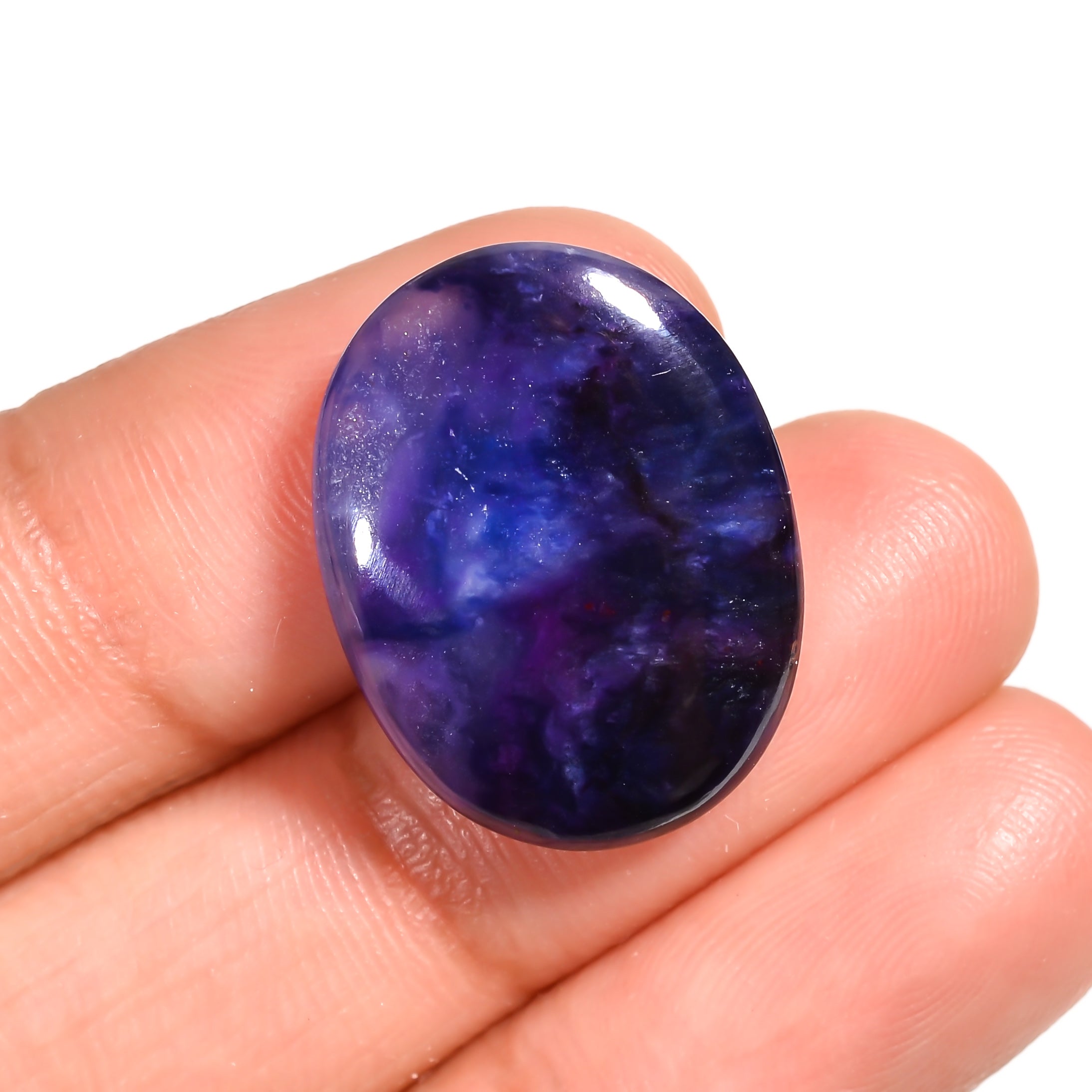 sugilite oval shape cabochon loose gemstone