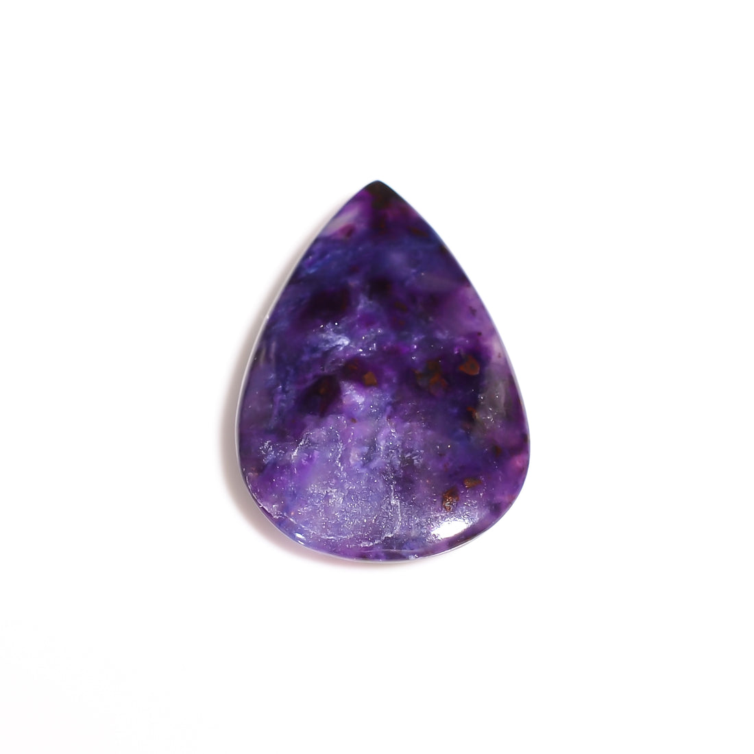 sugilite pear shape cabochon loose gemstone