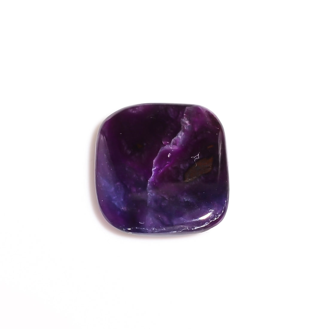 sugilite radiant shape cabochon loose gemstone