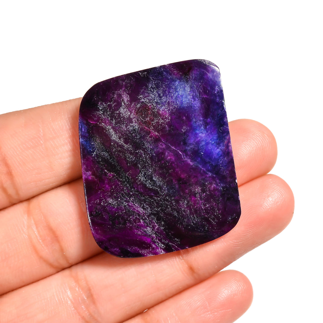 sugilite fancy shape cabochon loose gemstone