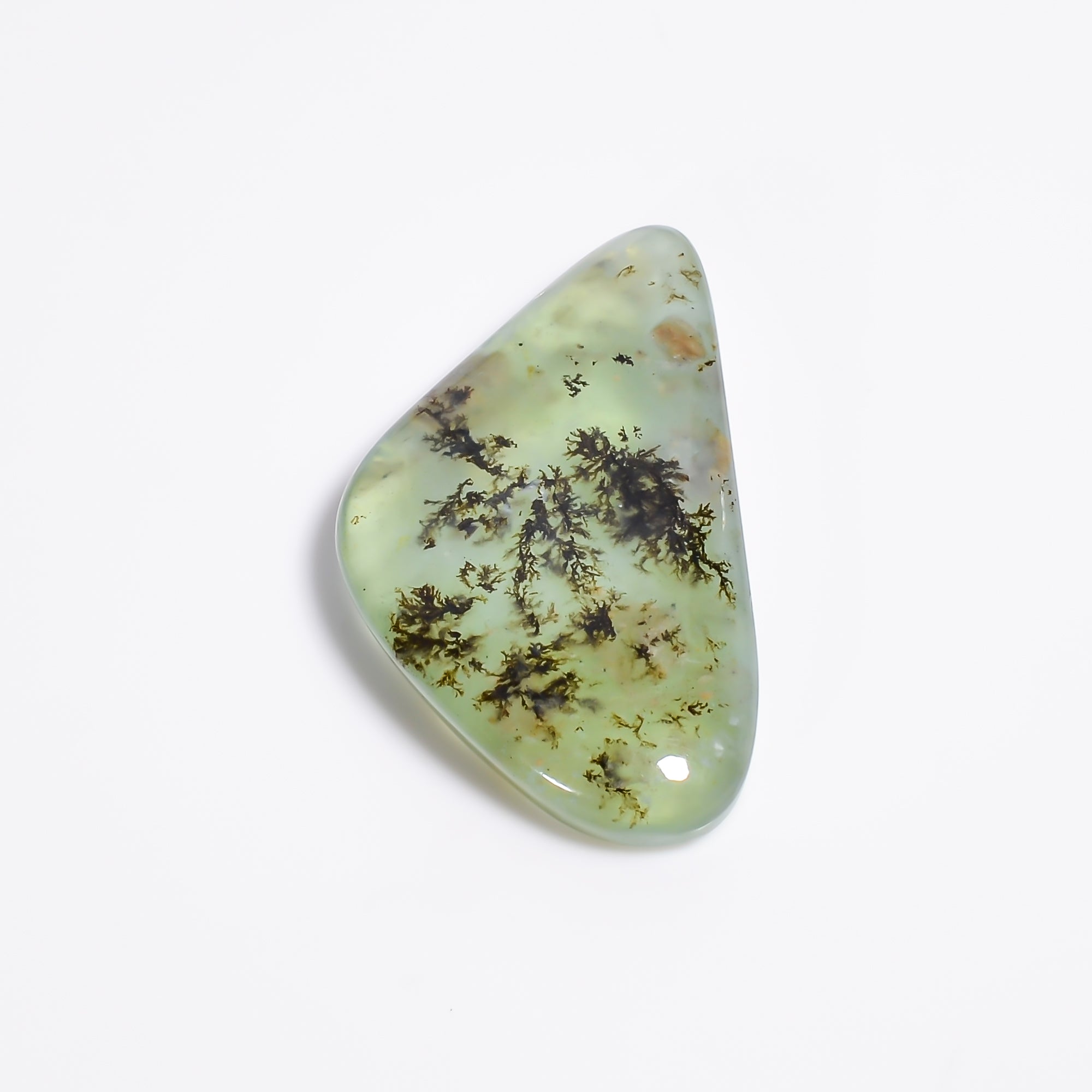 Peruvian Opal Fancy Shape Cabochon Loose Gemstone For Making Jewelry 36.5 Ct. 38X21X7 mm Y-9013