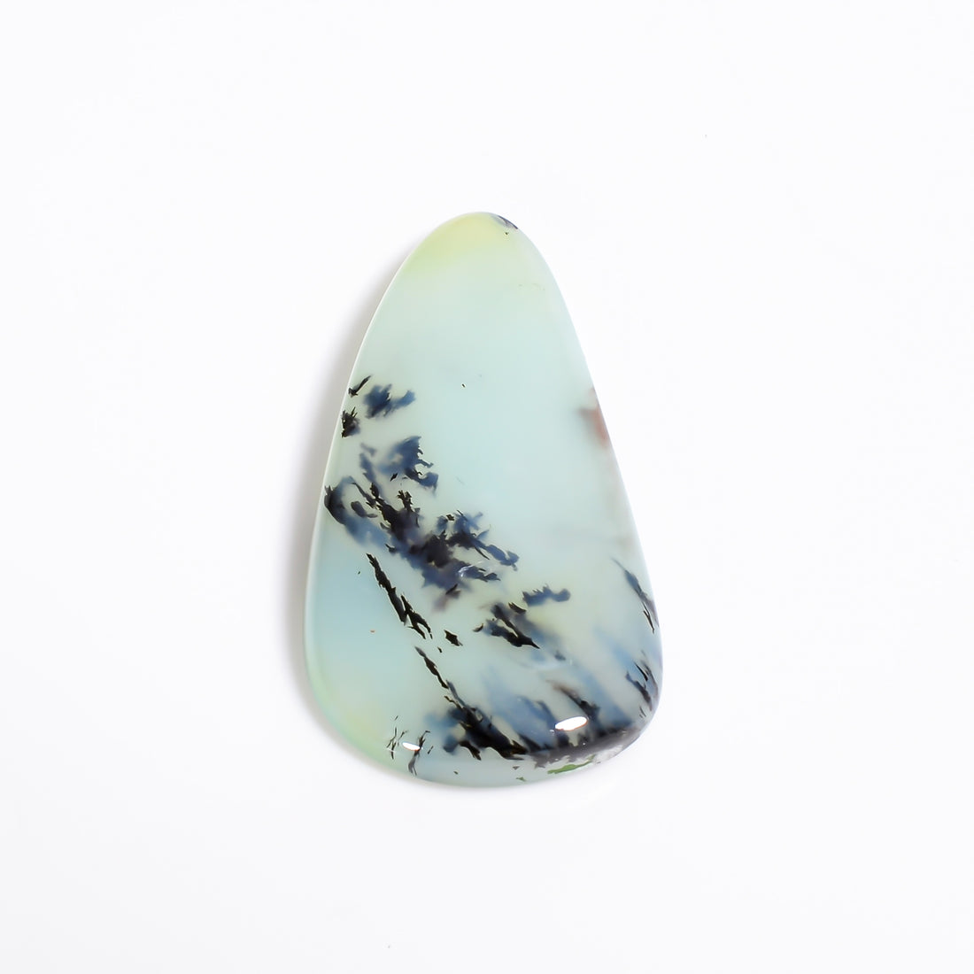 Peruvian Opal Fancy Shape Cabochon Loose Gemstone For Making Jewelry 16.5 Ct. 32X17X5 mm Y-9015