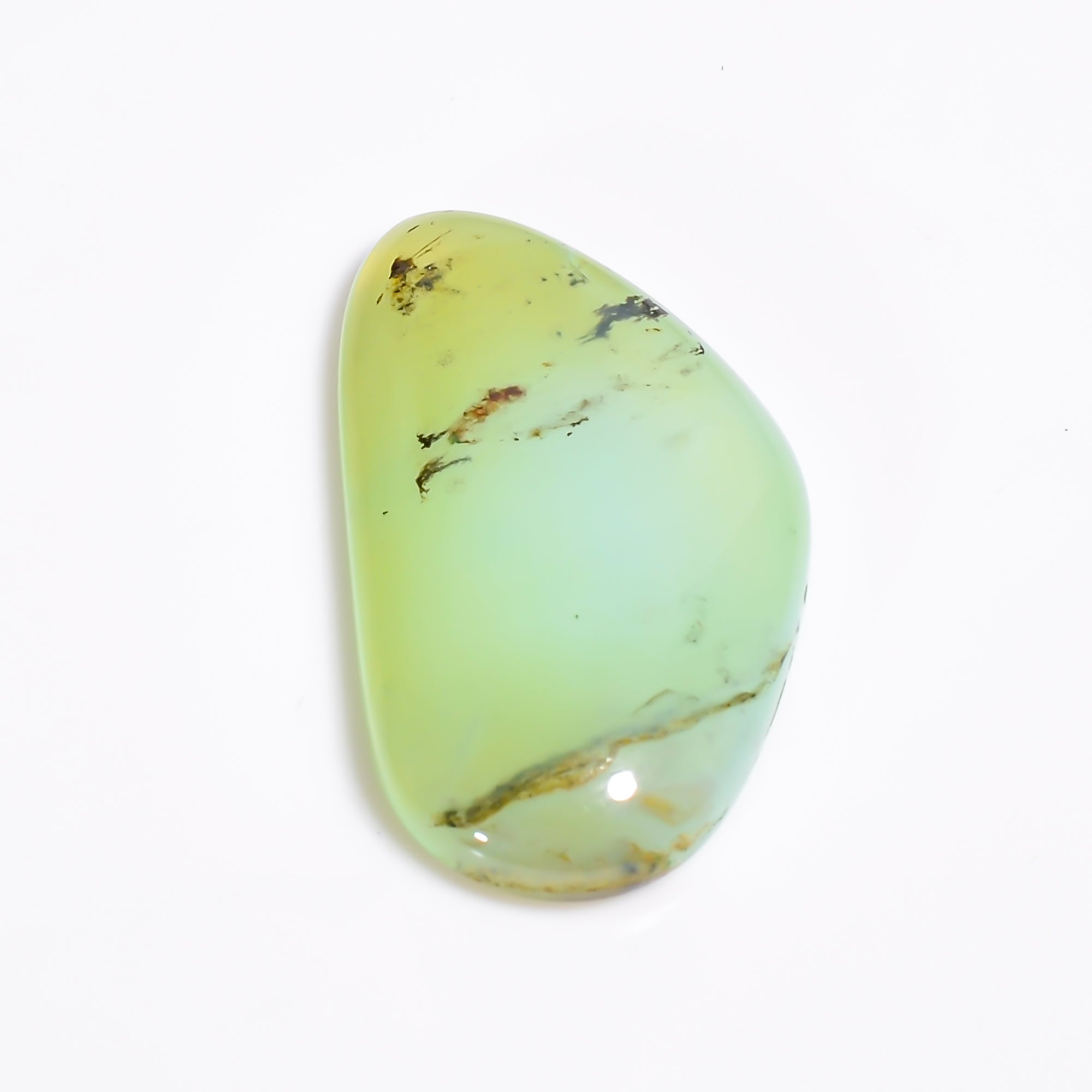 Peruvian Opal Fancy Shape Cabochon Loose Gemstone For Making Jewelry 21.5 Ct. 32X18X6 mm Y-9017