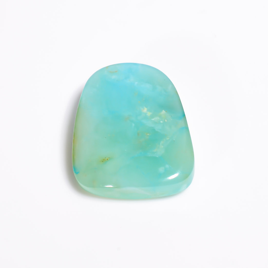 Peruvian Opal Fancy Shape Cabochon Loose Gemstone For Making Jewelry 23 Ct. 23X19X6 mm Y-9021