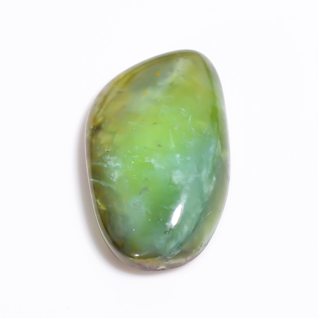 Peruvian Opal Fancy Shape Cabochon Loose Gemstone For Making Jewelry 25.5 Ct. 31X18X8 mm Y-9024