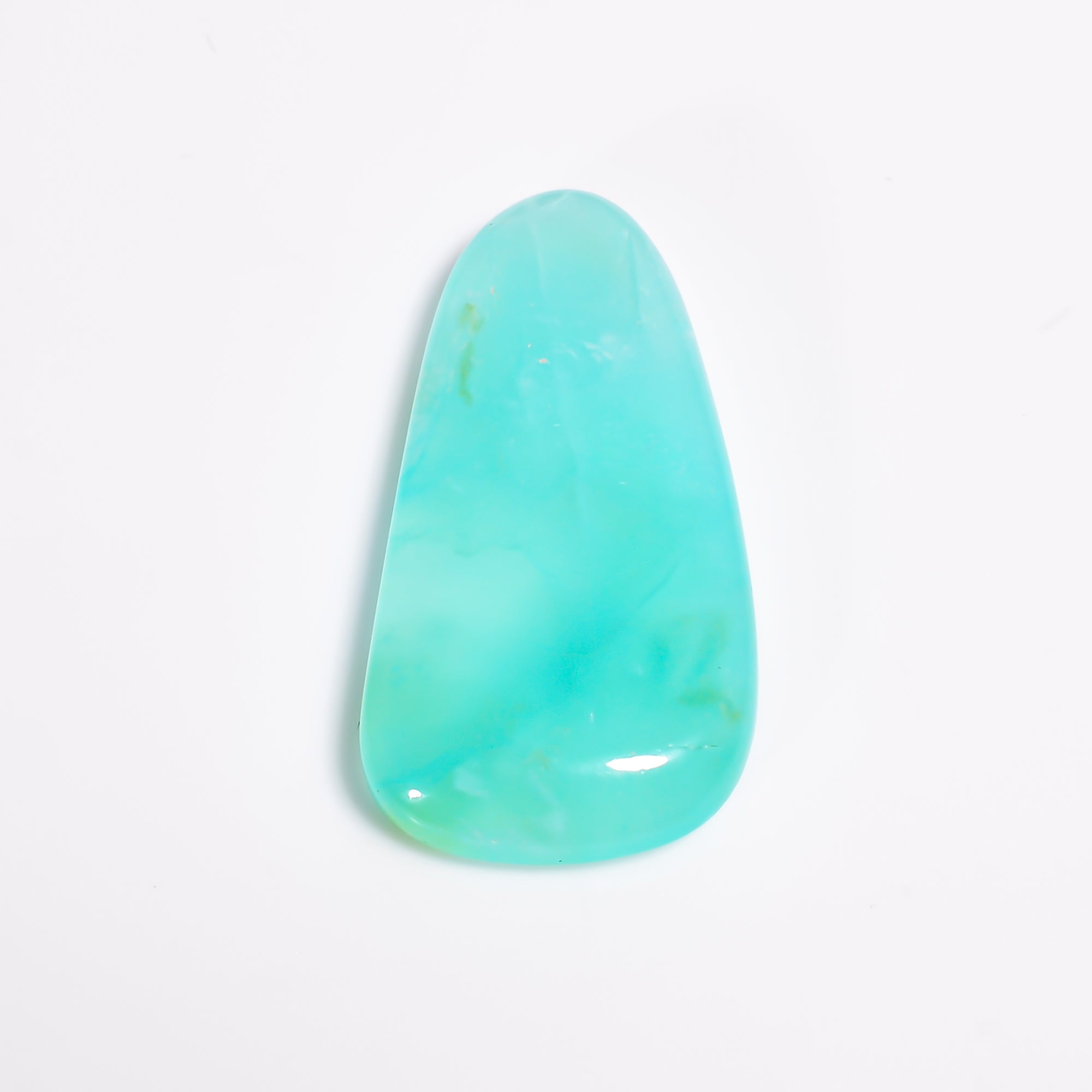 Peruvian Opal Fancy Shape Cabochon Loose Gemstone For Making Jewelry 15.5 Ct. 30X15X5 mm Y-9035