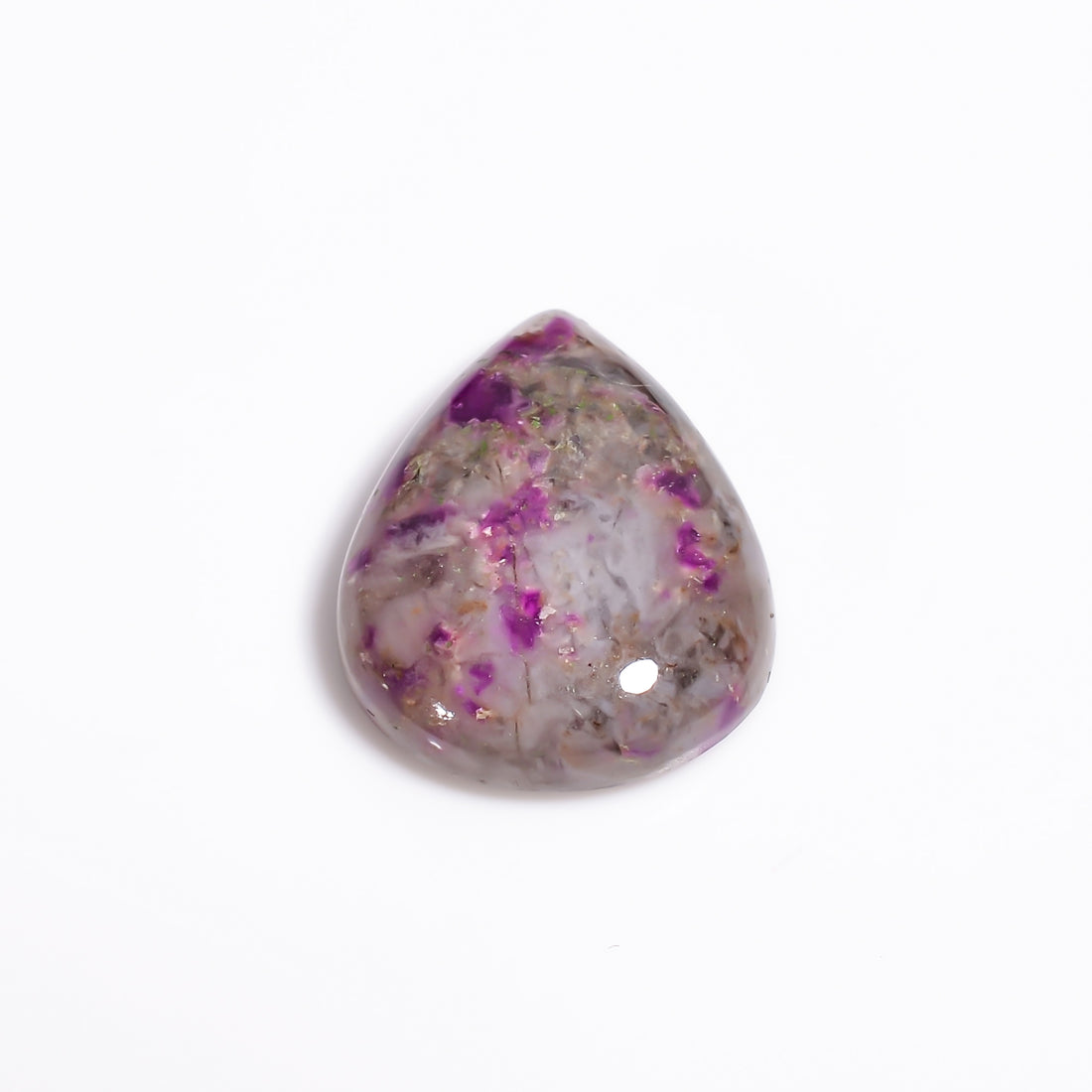 Sugilite Pear Shape Cabochon Loose Gemstone For Making Jewelry 12 Ct. 19X15X5 mm Y-9095