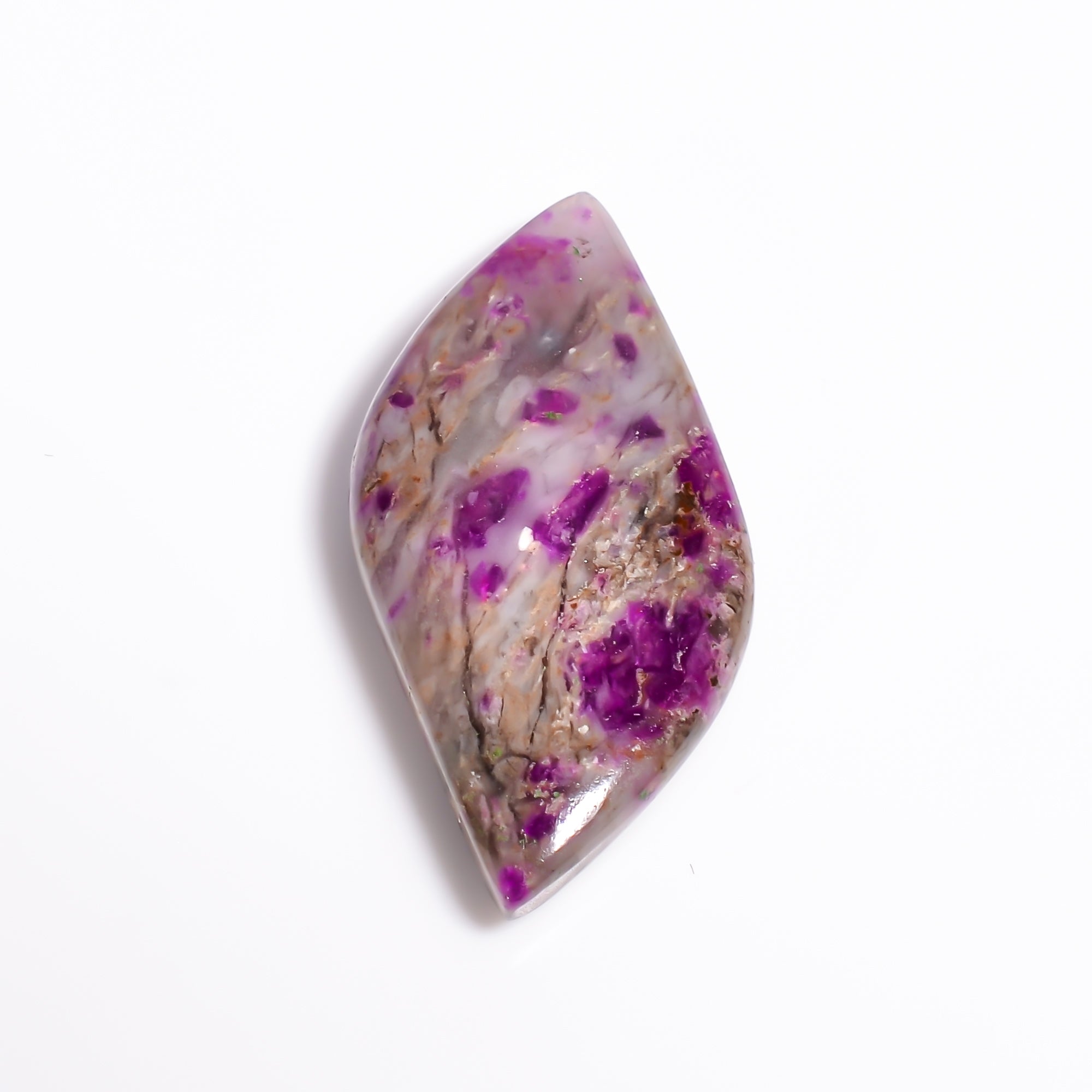Sugilite Fancy Shape Cabochon Loose Gemstone For Making Jewelry 19 Ct. 29X15X5 mm Y-9096