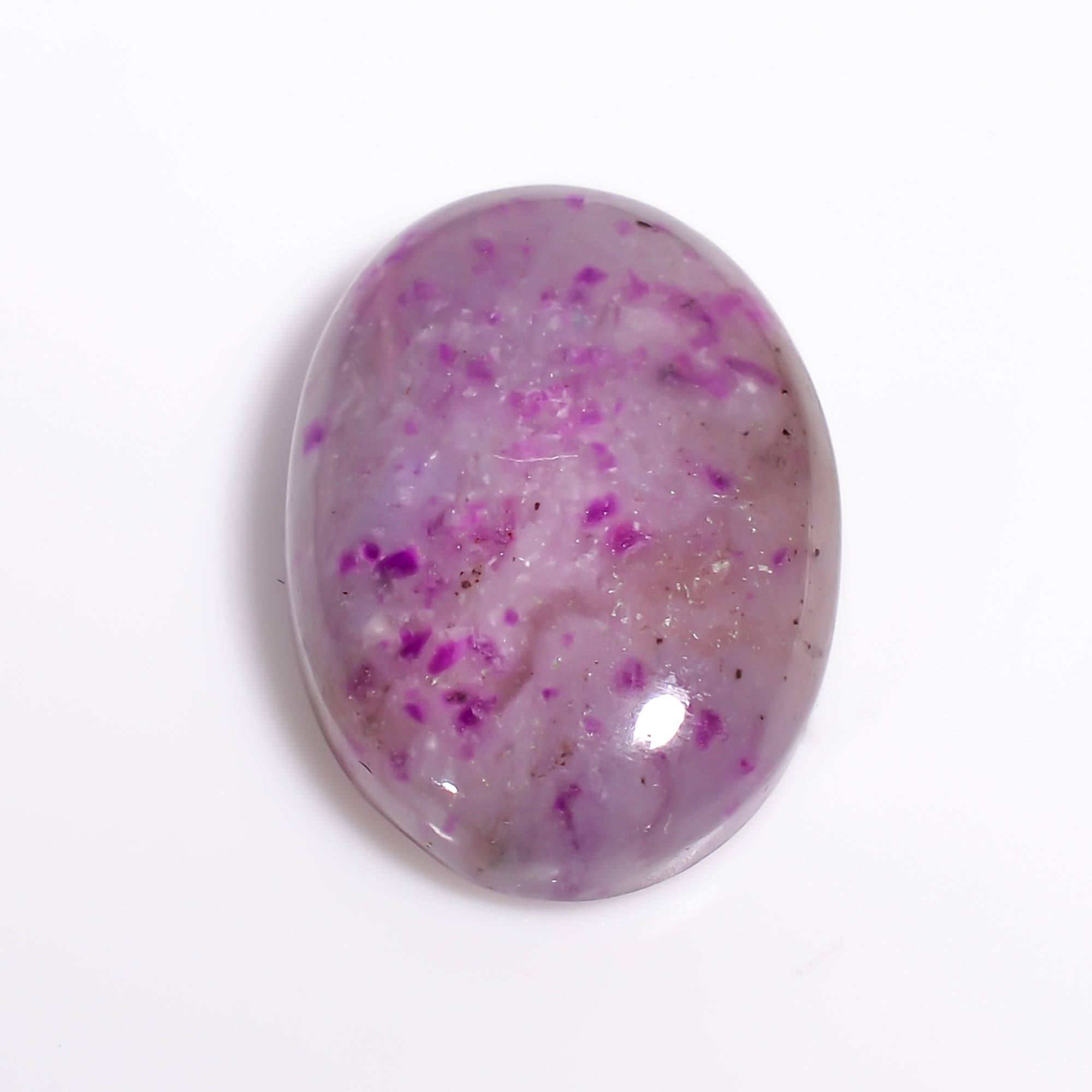 Sugilite Oval Shape Cabochon Loose Gemstone For Making Jewelry 13 Ct. 20X14X5 mm Y-9107