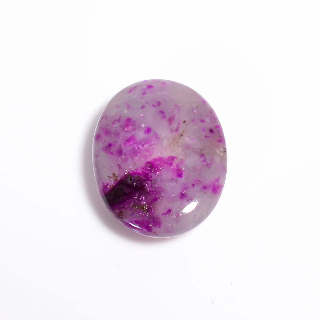 Sugilite Oval Shape Cabochon Loose Gemstone For Making Jewelry 16.5 Ct. 21X16X5 mm Y-9113