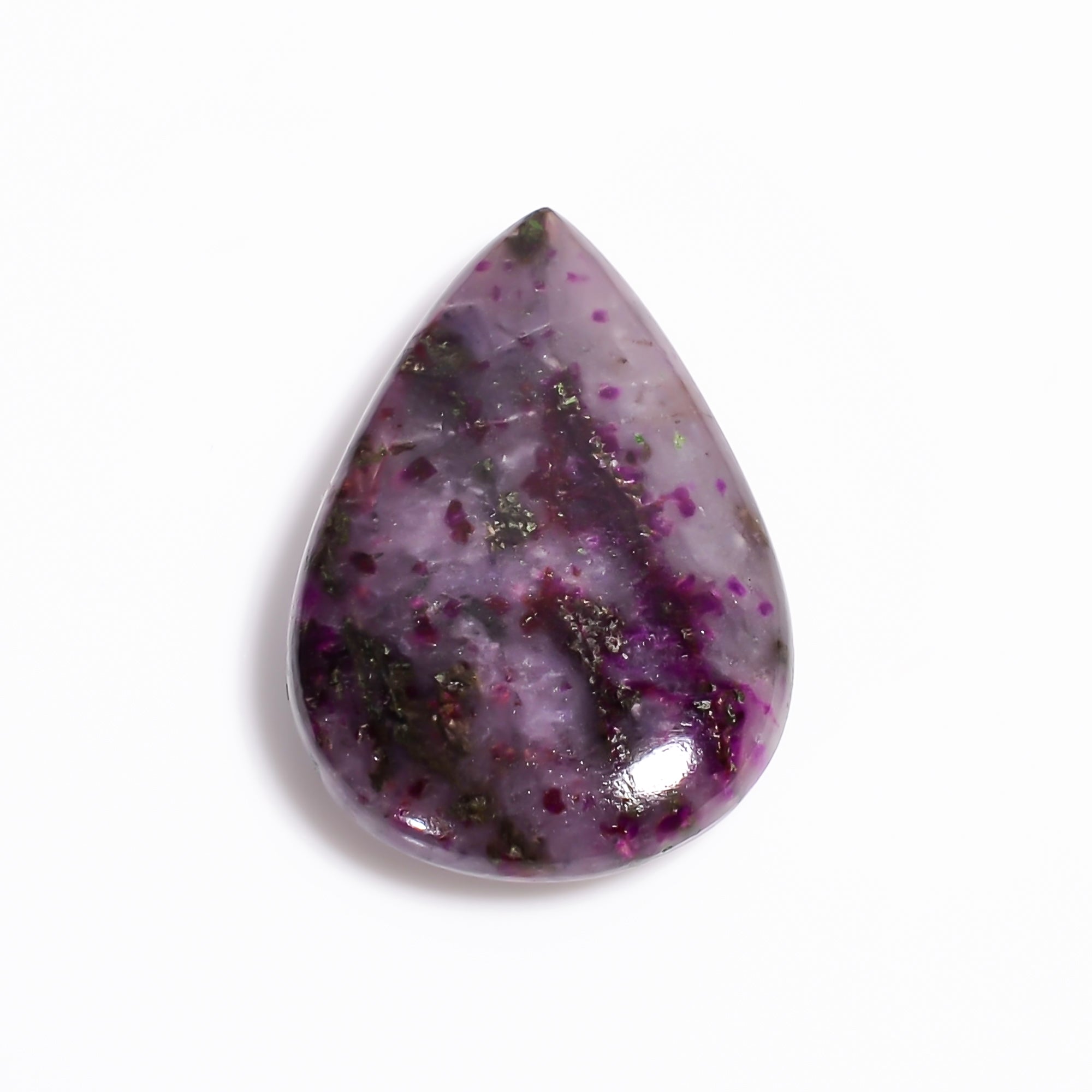 Sugilite Pear Shape Cabochon Loose Gemstone For Making Jewelry 14 Ct. 25X16X5 mm Y-9119