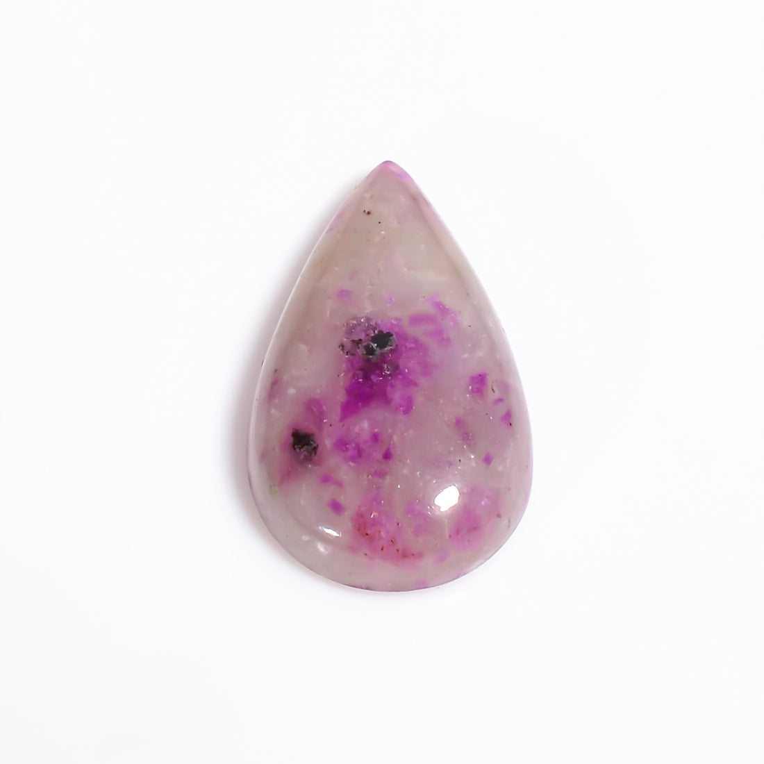 Sugilite Pear Shape Cabochon Loose Gemstone For Making Jewelry 5 Ct. 18X10X4 mm Y-9122