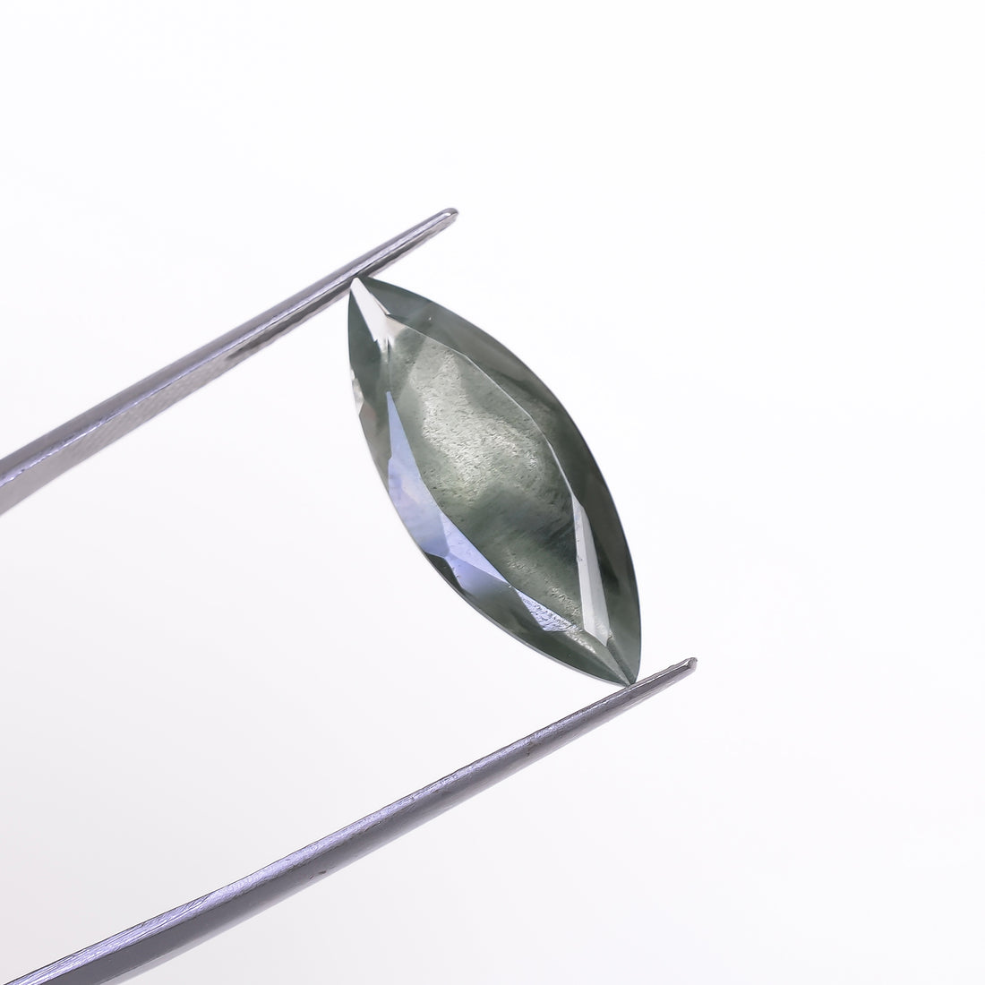 Green Phantom Quartz Marquise Shape Cut Stone Loose Gemstone For Making Jewelry 5.5 Ct. 22X9X5 mm Y-9377