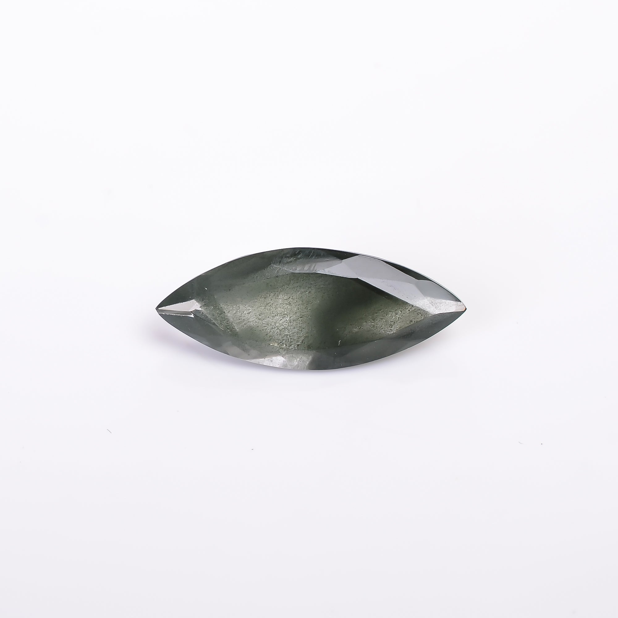 Green Phantom Quartz Marquise Shape Cut Stone Loose Gemstone For Making Jewelry 5.5 Ct. 22X9X5 mm Y-9377