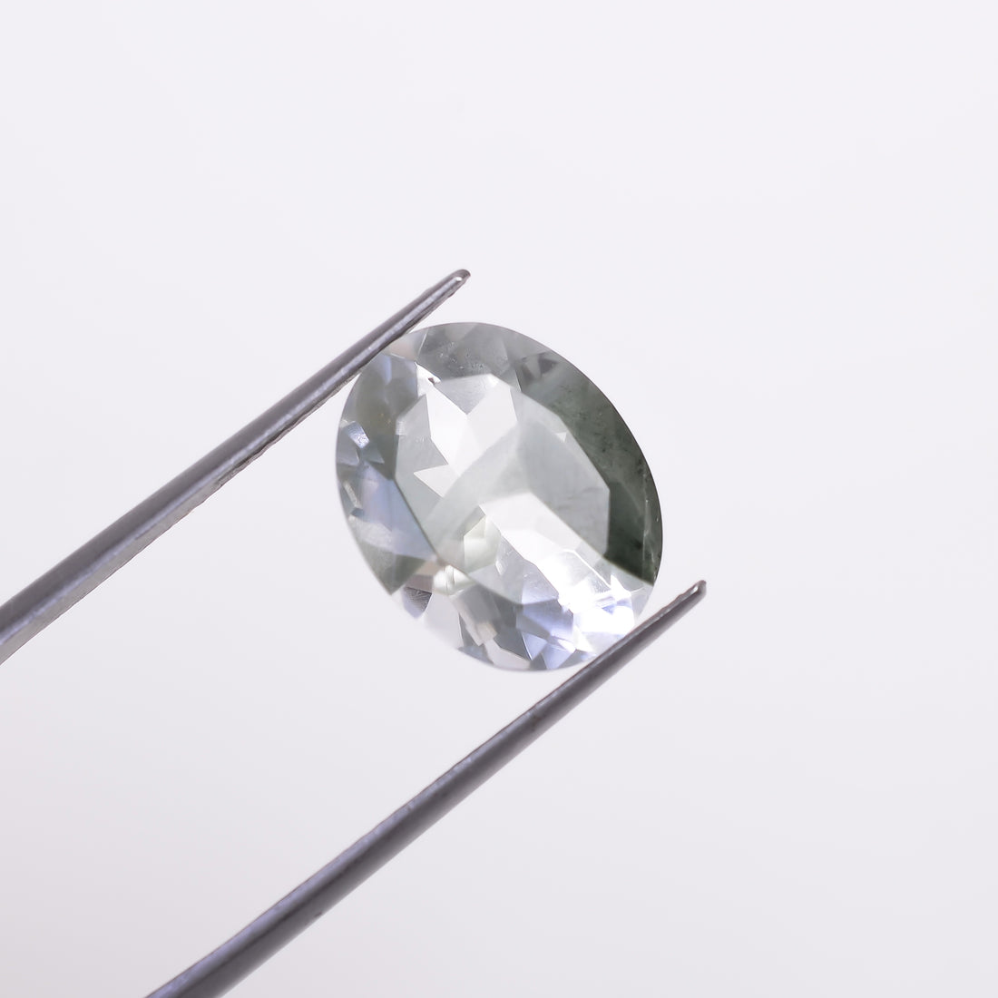 Green Phantom Quartz Oval Shape Cut Stone Loose Gemstone For Making Jewelry 6 Ct. 13X10X7 mm Y-9386