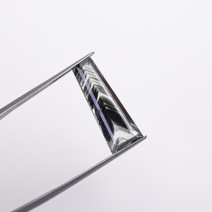 Green Phantom Quartz Fancy Shape Cut Stone Loose Gemstone For Making Jewelry 5 Ct. 21X8X4 mm Y-9400