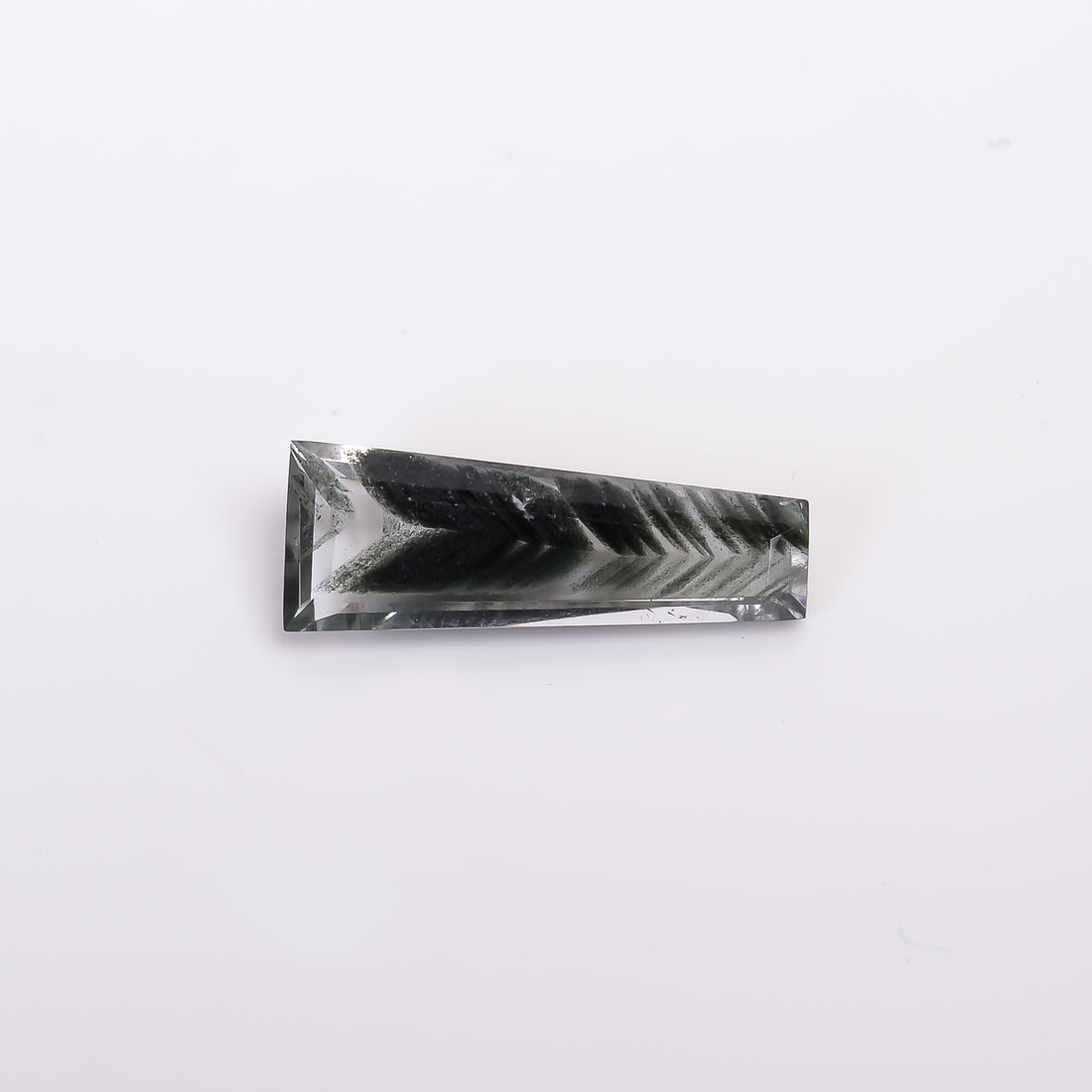 Green Phantom Quartz Fancy Shape Cut Stone Loose Gemstone For Making Jewelry 5 Ct. 21X8X4 mm Y-9400