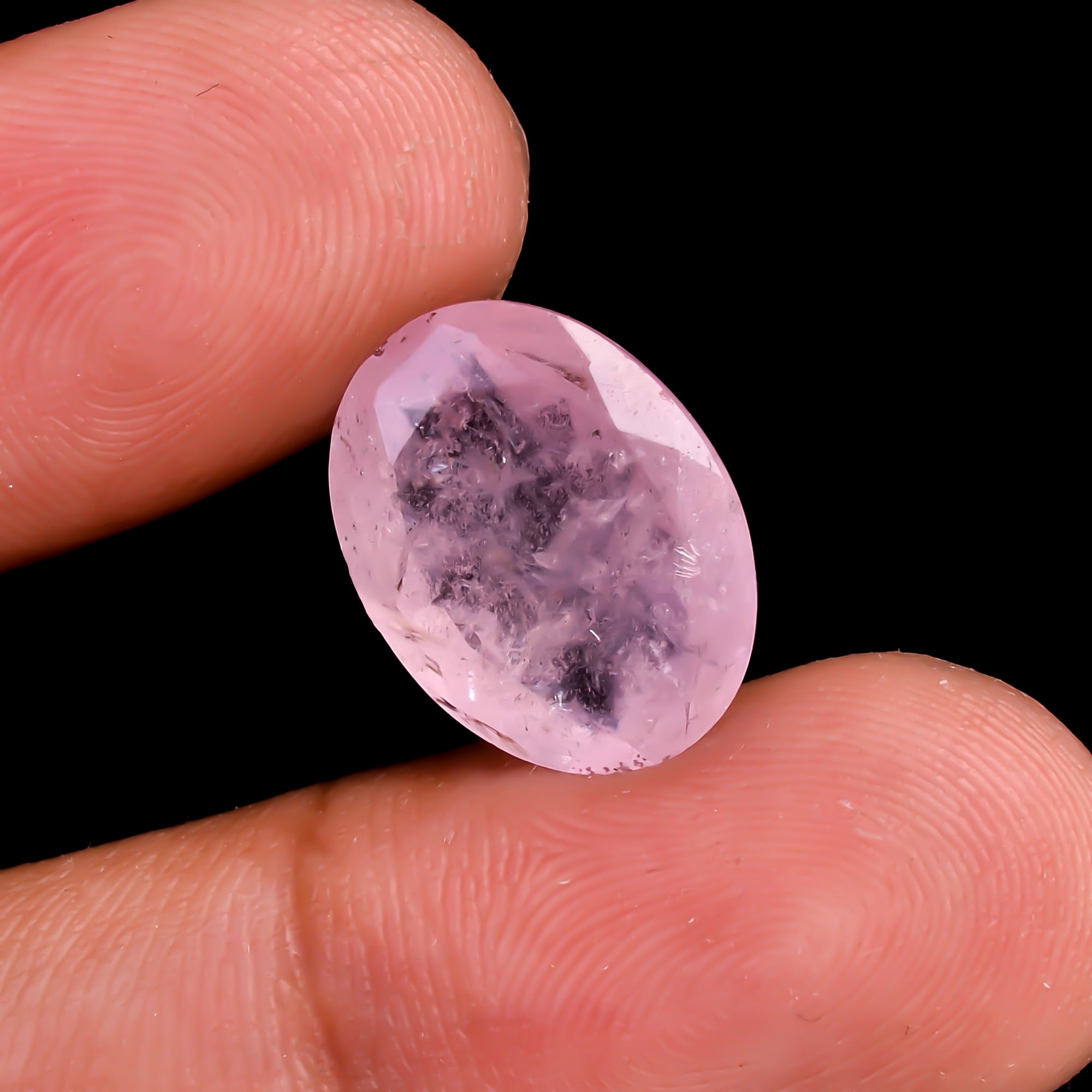 Morganite Oval Shape Cut stone For Making Jewelry 5 Ct. 14X10X5 mm Y-9489
