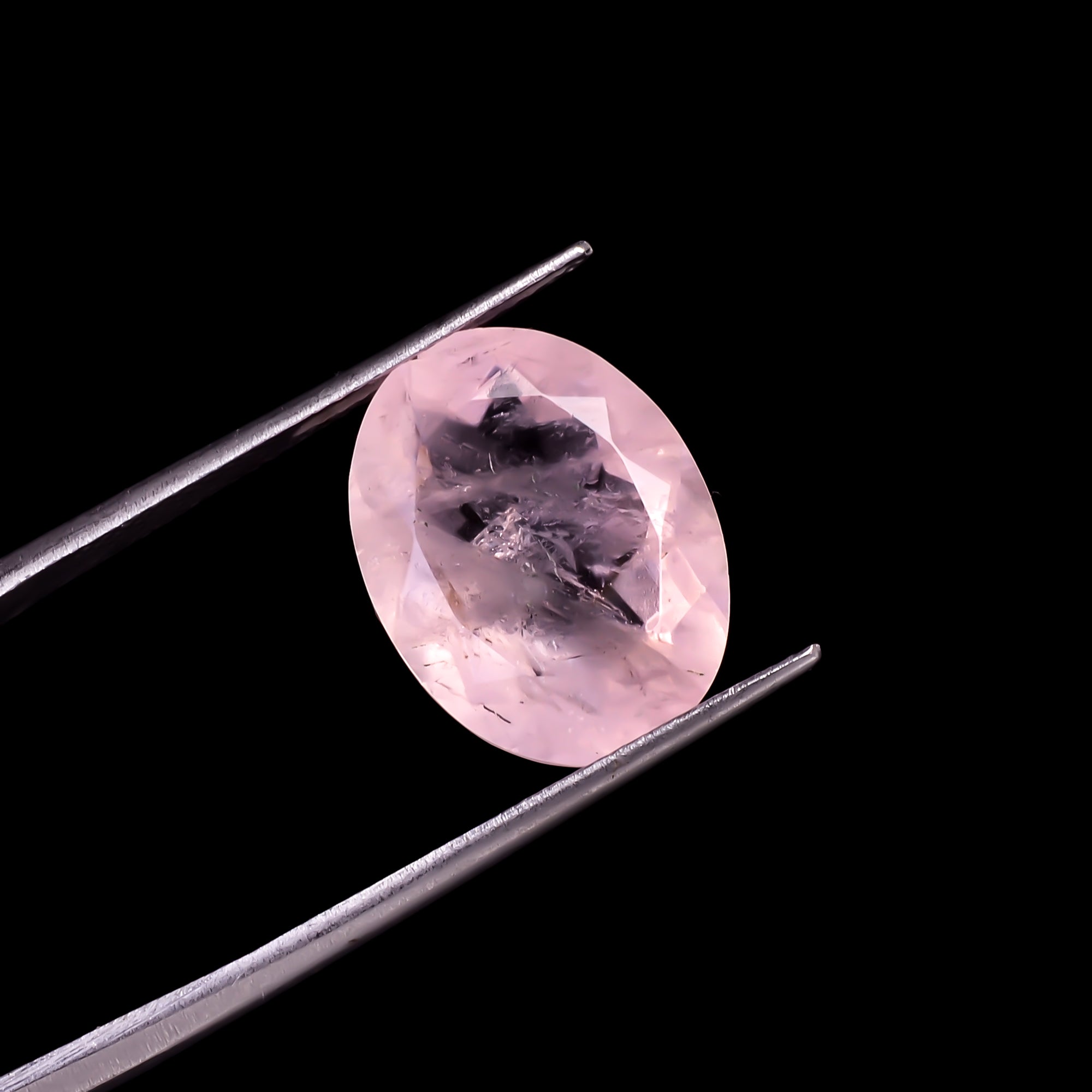 Morganite Oval Shape Cut stone For Making Jewelry 8 Ct. 16X12X7 mm Y-9490