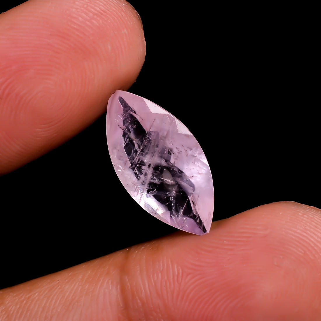 Morganite Marquise Shape Cut stone For Making Jewelry 3.5 Ct. 18X9X5 mm Y-9492
