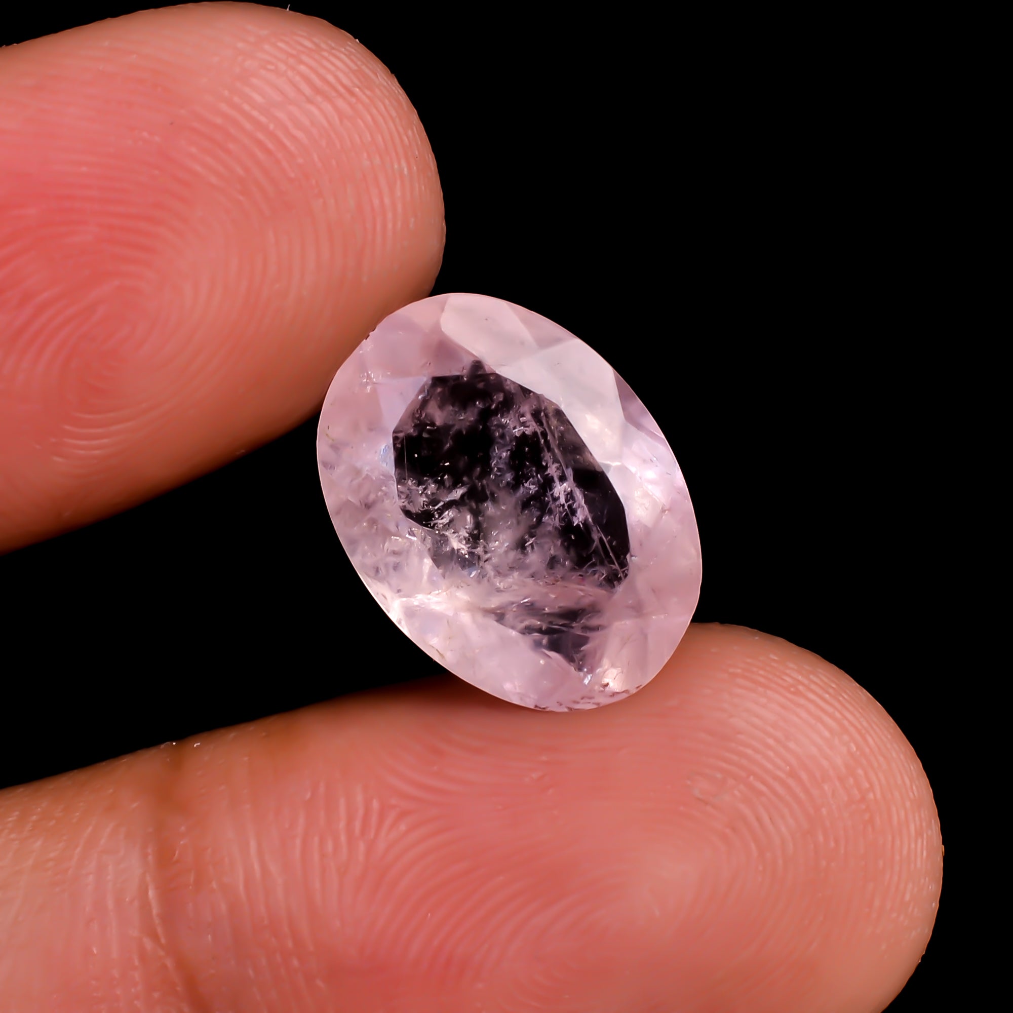 Morganite Oval Shape Cut stone For Making Jewelry 4.5 Ct. 14X10X5 mm Y-9493