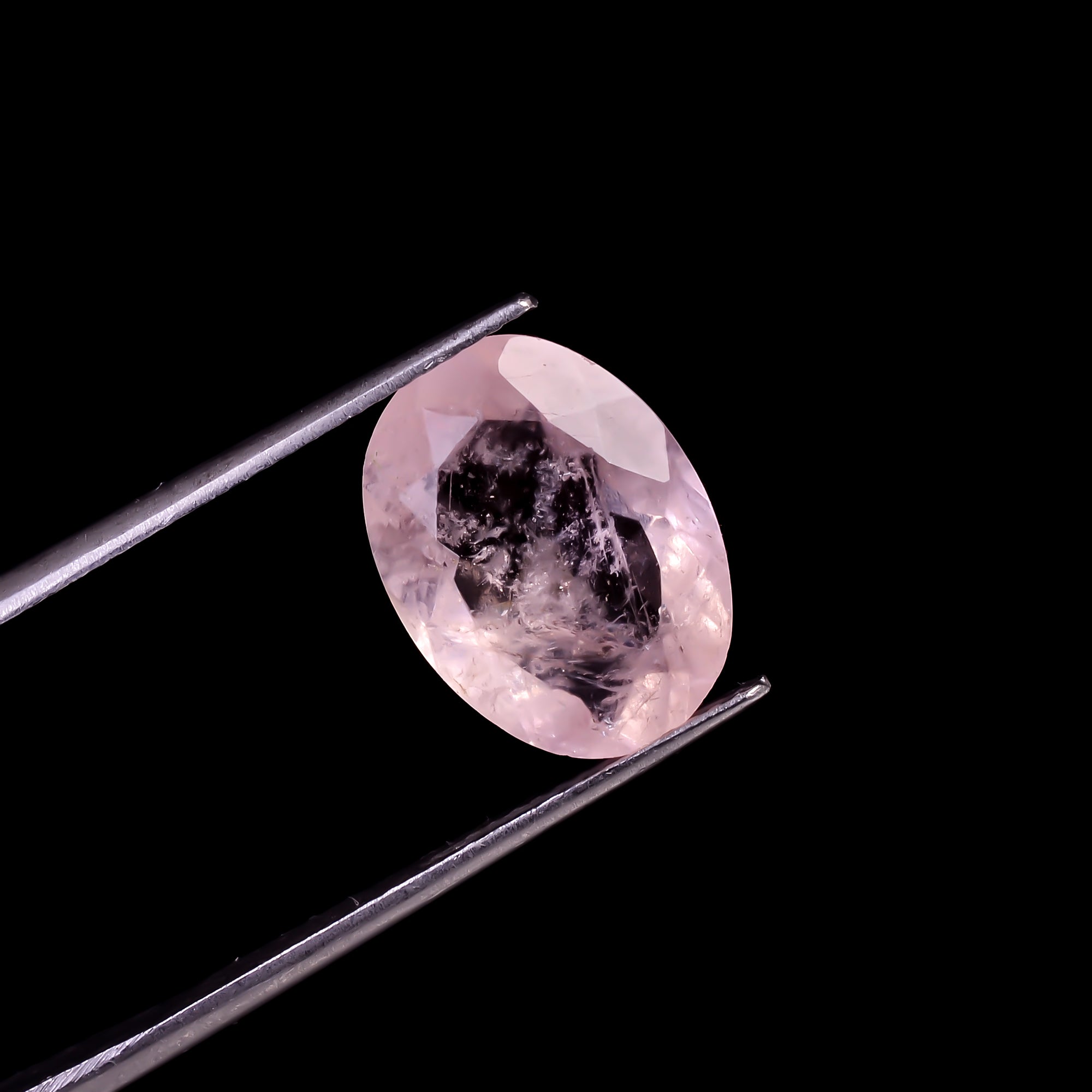 Morganite Oval Shape Cut stone For Making Jewelry 4.5 Ct. 14X10X5 mm Y-9493