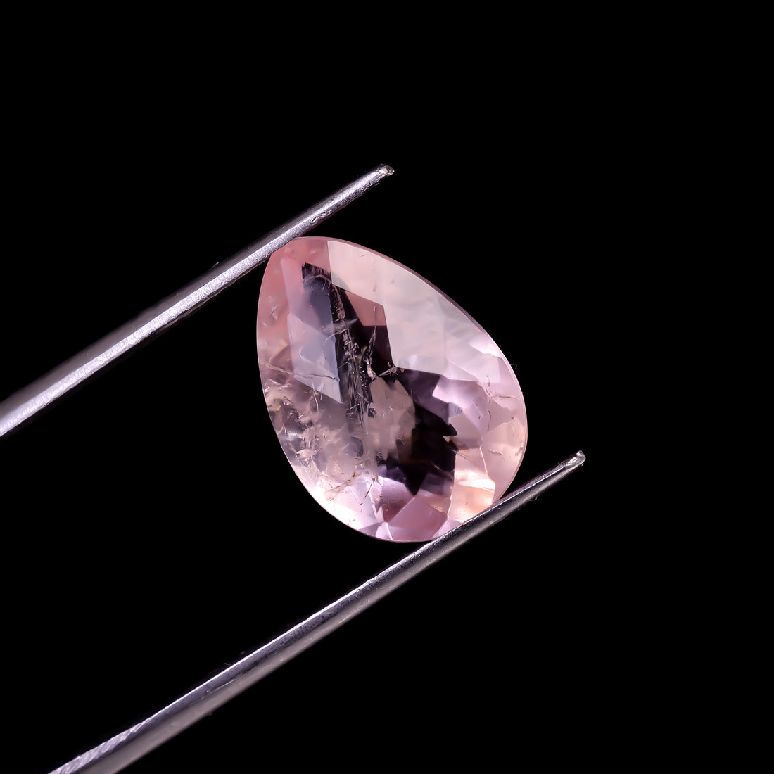 Morganite Pear Shape Faceted For Making Jewelry 4.5 Ct. 14X9X6 mm Y-9496