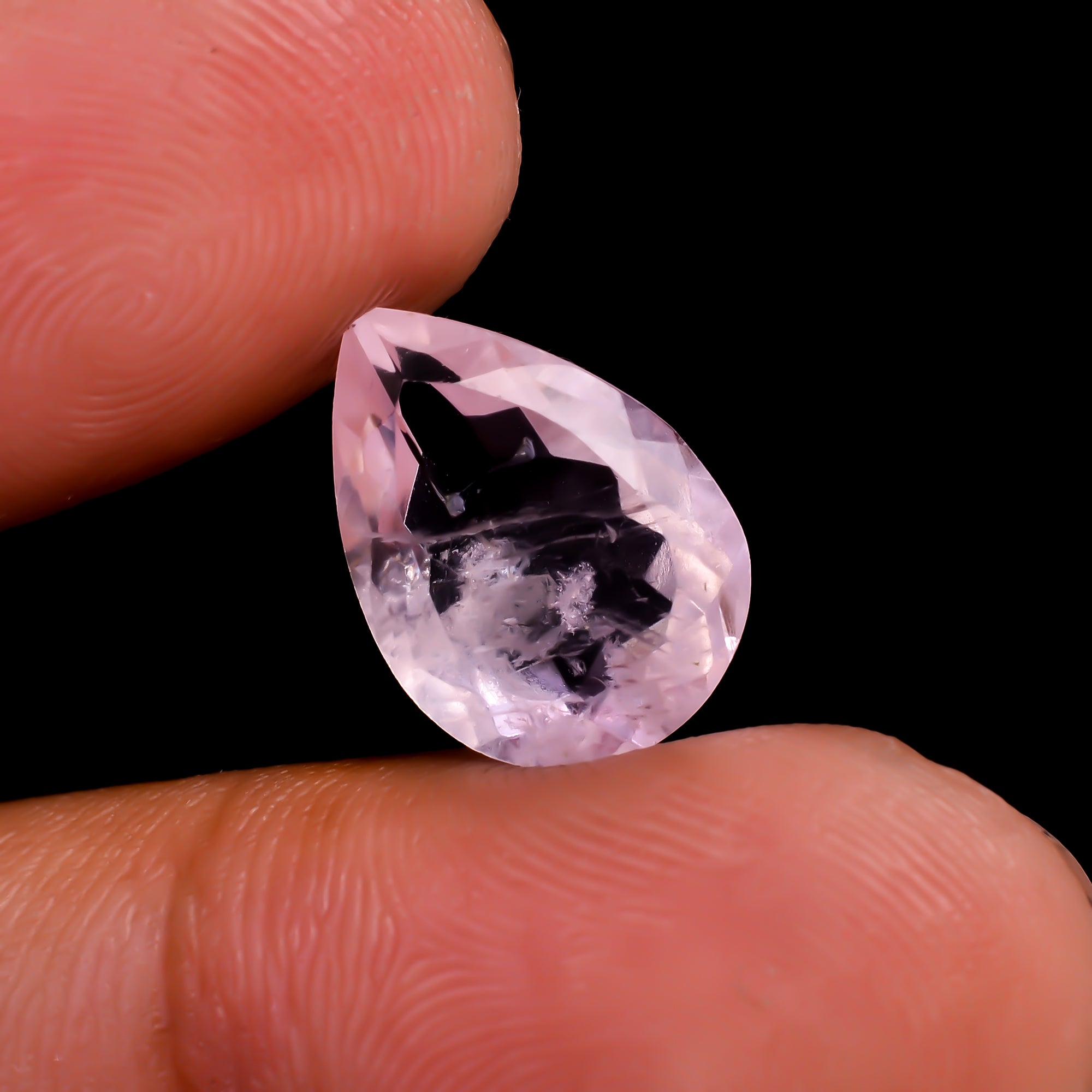 Morganite Pear Shape Cut stone For Making Jewelry 4.5 Ct. 14X9X5 mm Y-9497