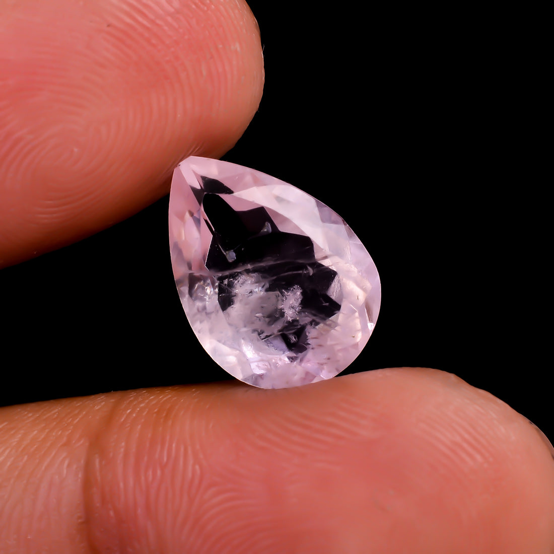 Morganite Pear Shape Cut stone For Making Jewelry 4.5 Ct. 14X9X5 mm Y-9497