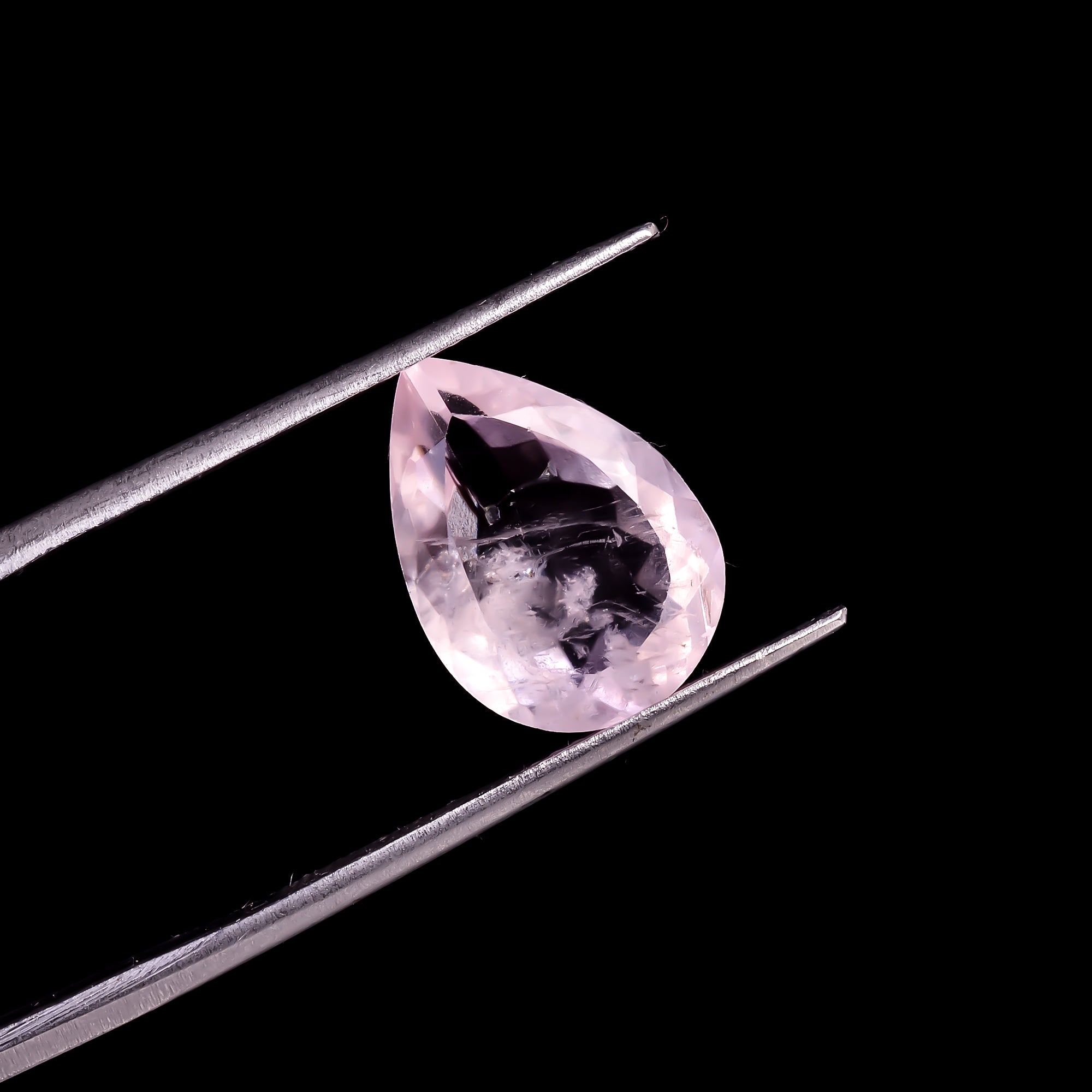 Morganite Pear Shape Cut stone For Making Jewelry 4.5 Ct. 14X9X5 mm Y-9497