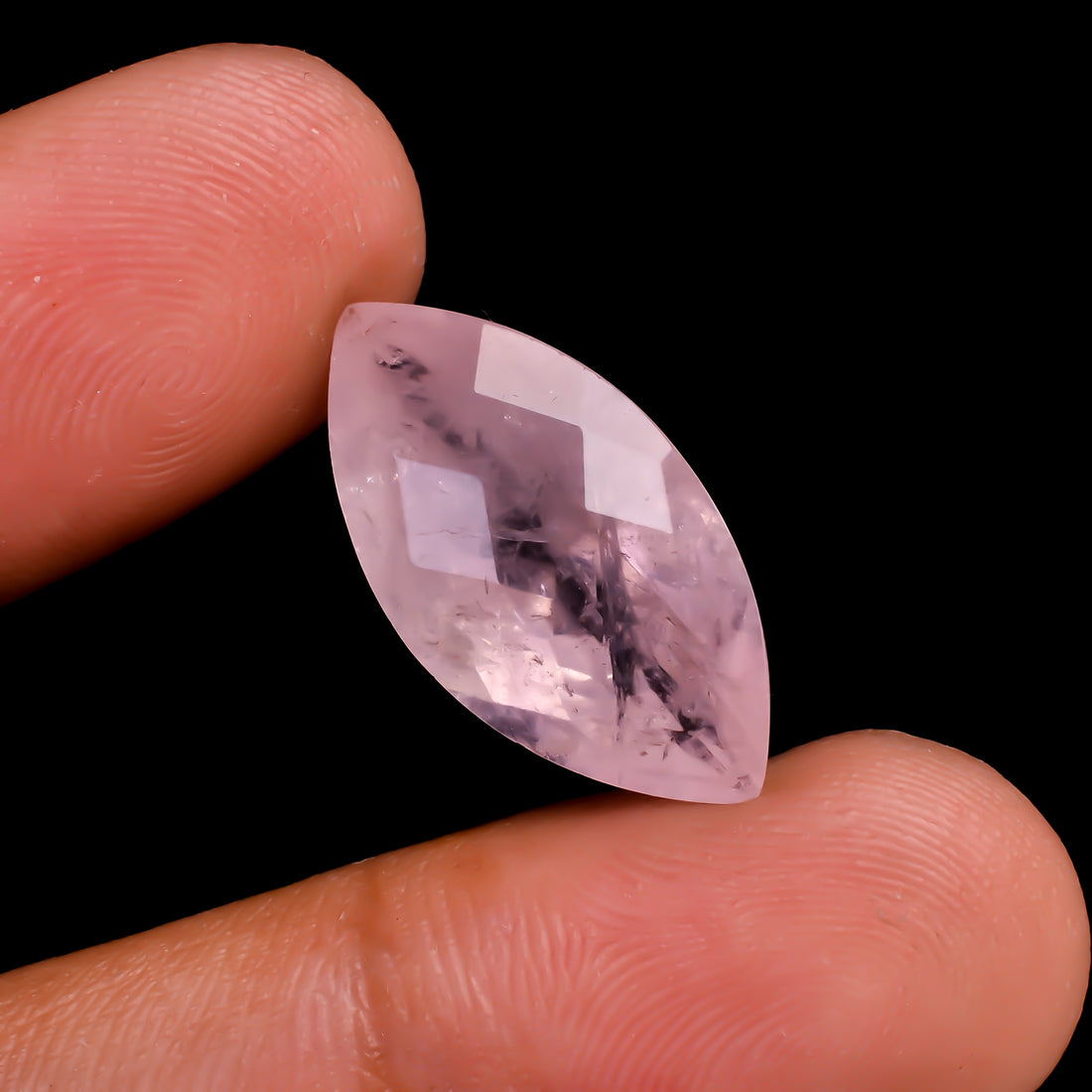 Morganite Marquise Shape Faceted For Making Jewelry 10 Ct. 21X10X8 mm Y-9501
