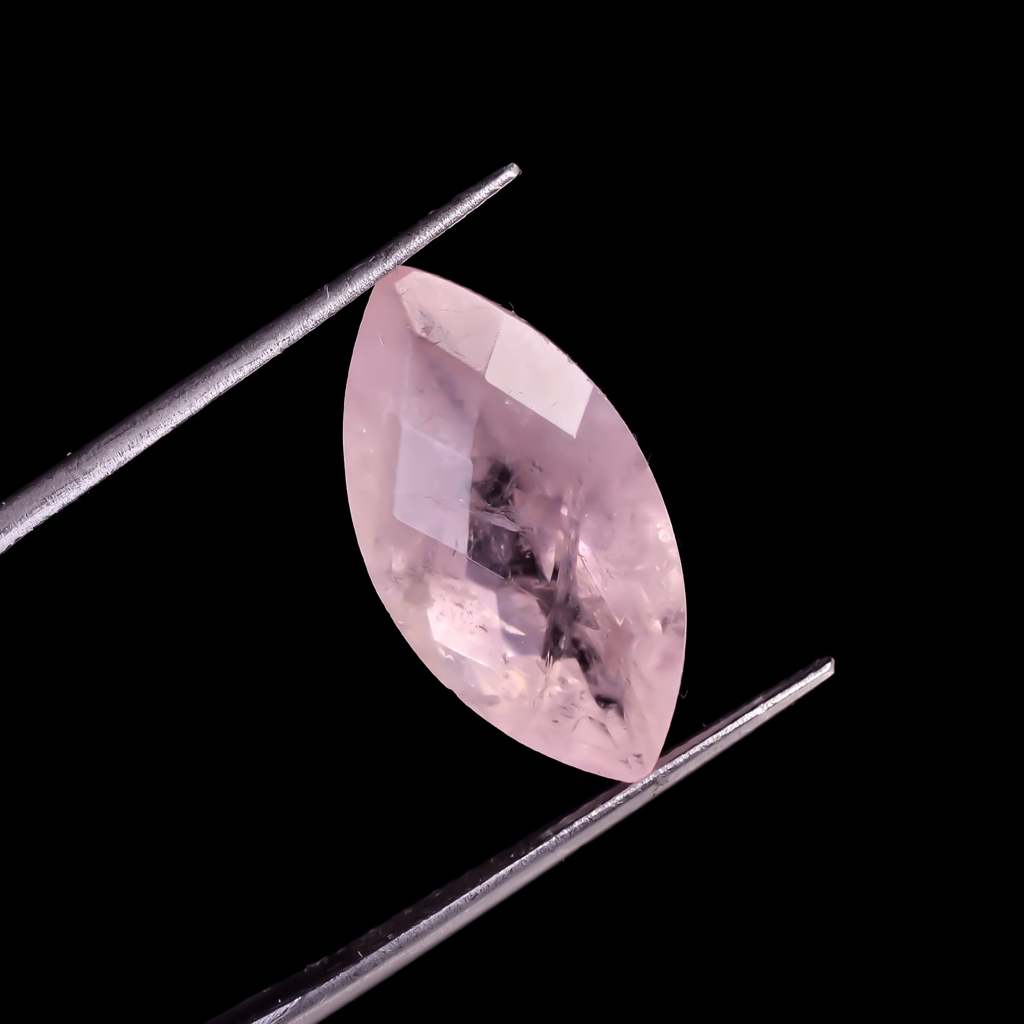 Morganite Marquise Shape Faceted For Making Jewelry 10 Ct. 21X10X8 mm Y-9501