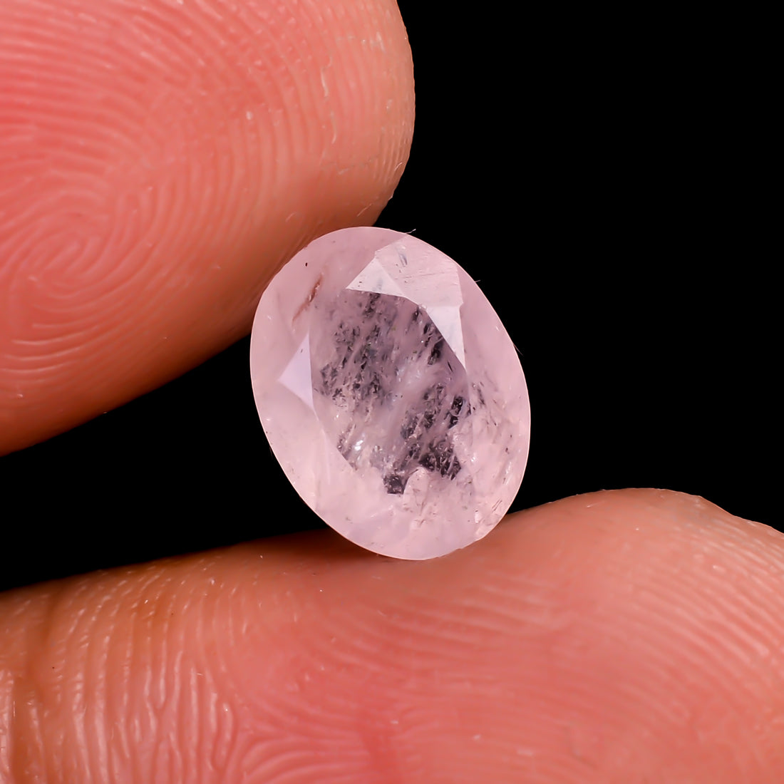 Morganite Oval Shape Cut stone For Making Jewelry 1.5 Ct. 9X7X5 mm Y-9502