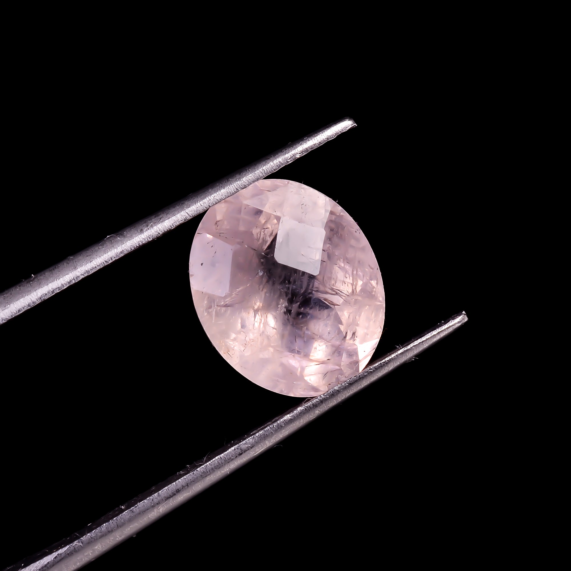 Morganite Oval Shape Faceted  For Making Jewelry 3.5 Ct. 11X9X6 mm Y-9504