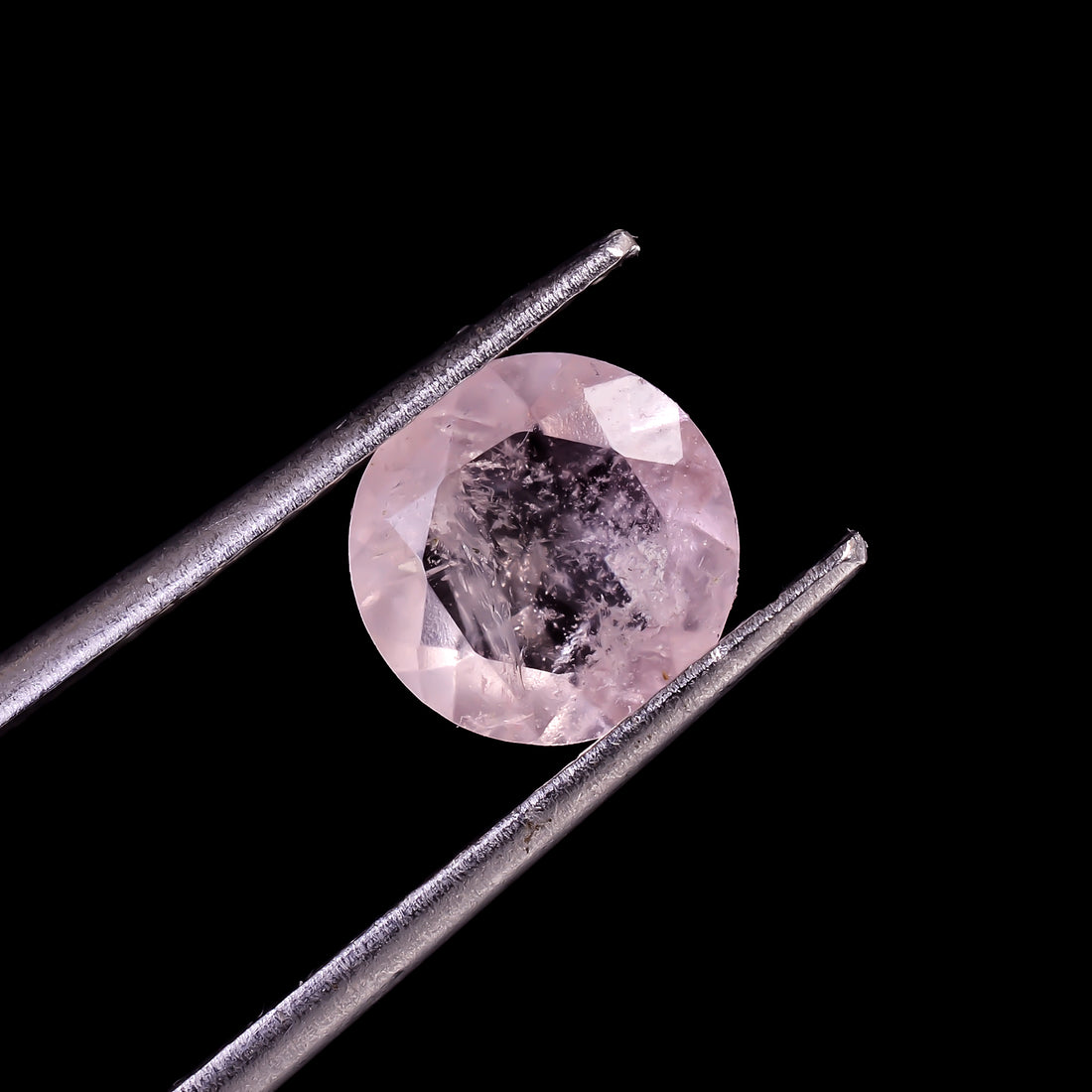 Morganite Round Shape Cut stone For Making Jewelry 1 Ct. 7X7X3 mm Y-9506