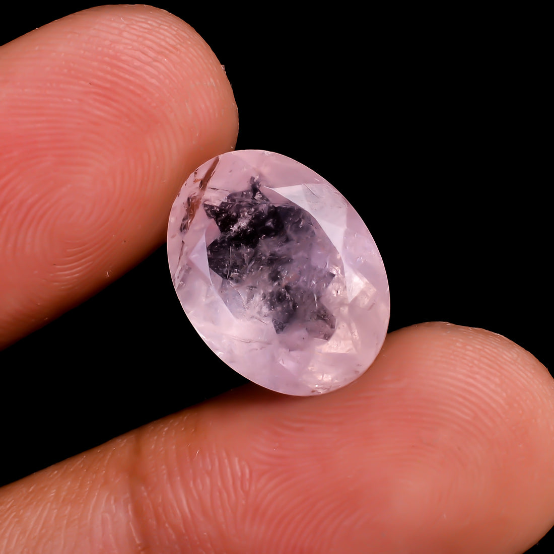 Morganite Oval Shape Cut stone For Making Jewelry 6.5 Ct. 14X11X6 mm Y-9509