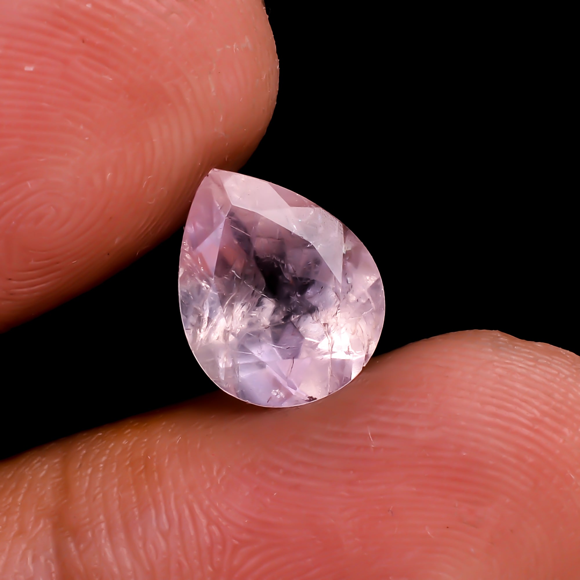 Morganite Pear Shape Cut stone For Making Jewelry 2 Ct. 10X7X5 mm Y-9511