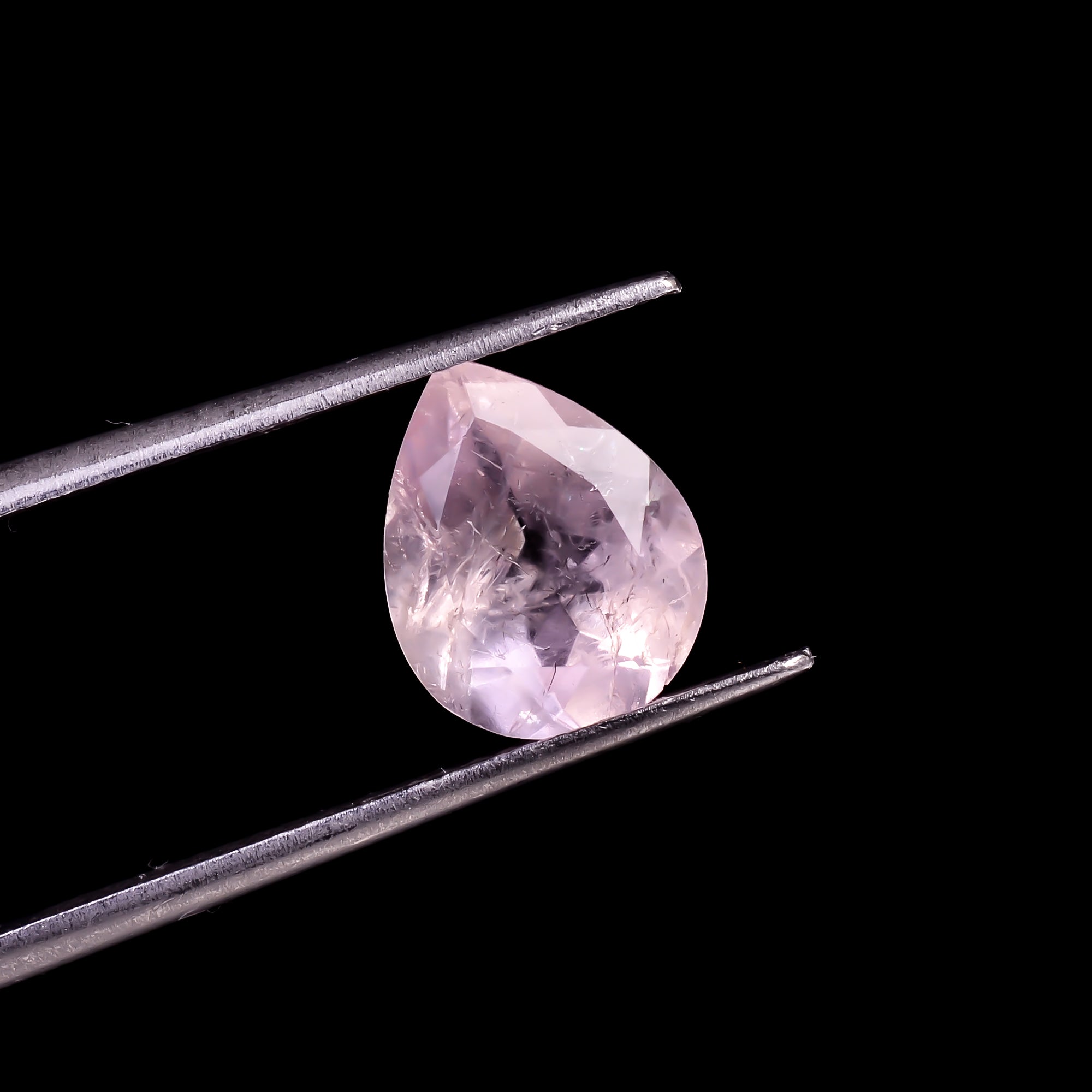 Morganite Pear Shape Cut stone For Making Jewelry 2 Ct. 10X7X5 mm Y-9511