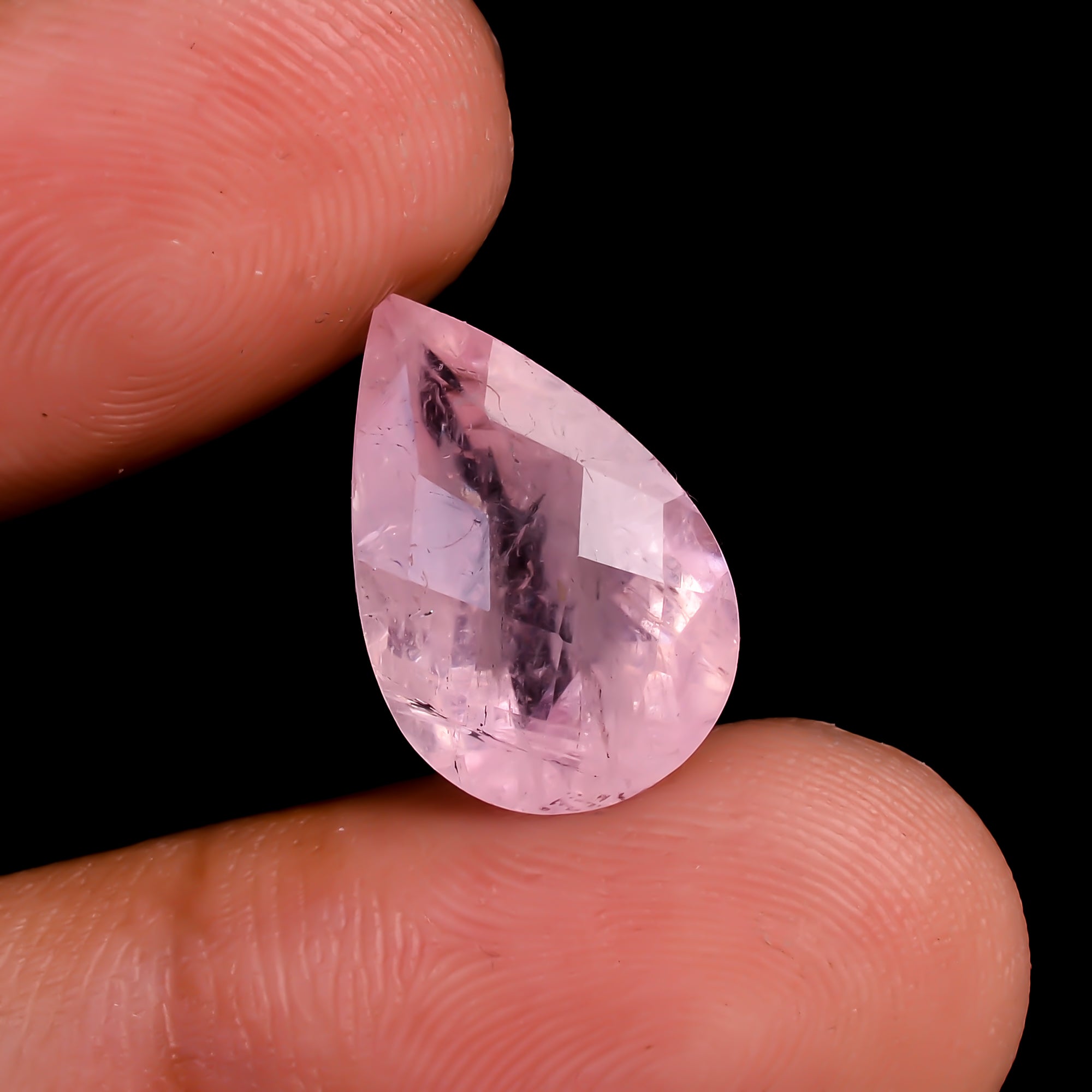 Morganite Pear Shape Faceted For Making Jewelry 6.5 Ct. 16X10X7 mm Y-9515