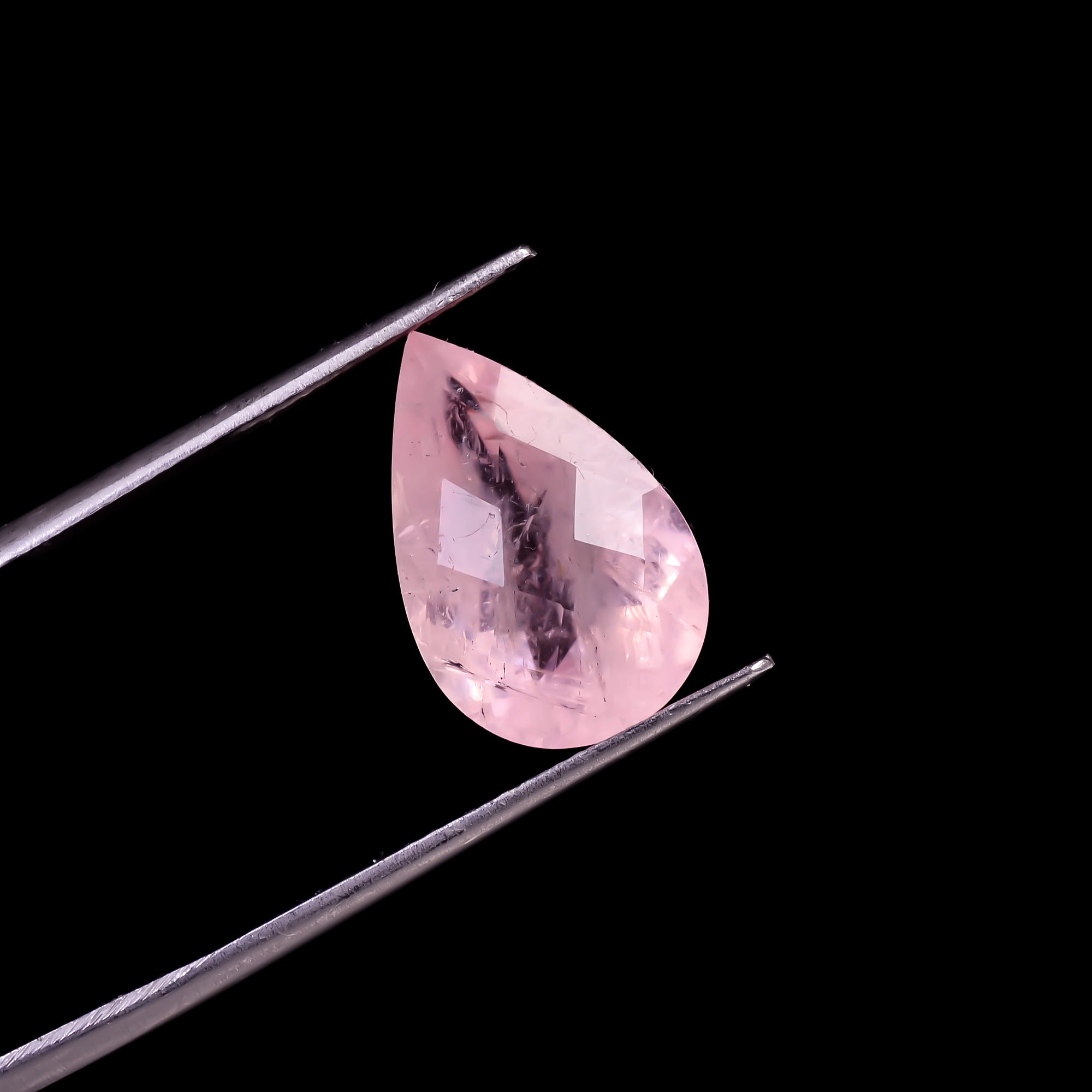 Morganite Pear Shape Faceted For Making Jewelry 6.5 Ct. 16X10X7 mm Y-9515