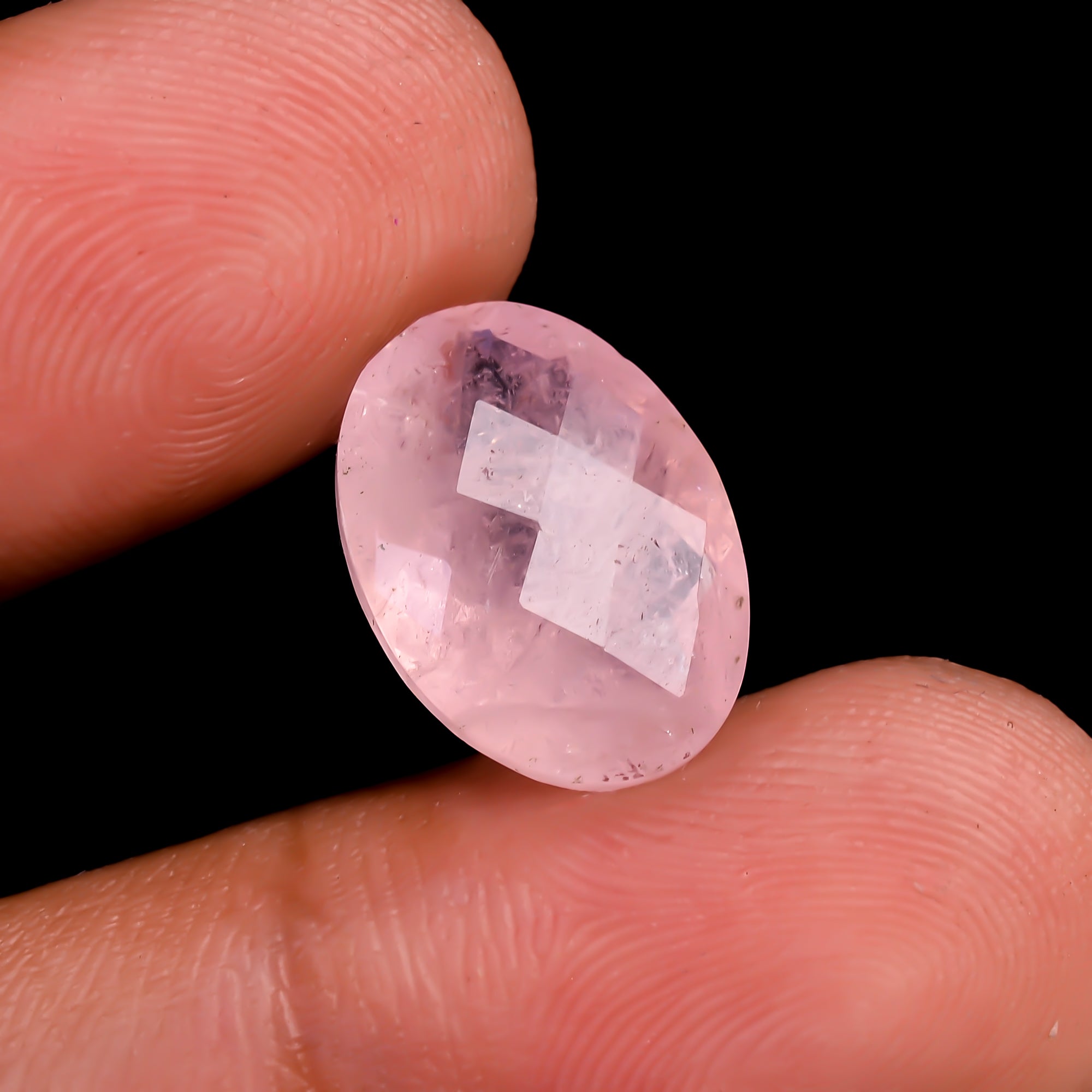 Morganite Oval Shape Faceted For Making Jewelry 5.5 Ct. 14X10X6 mm Y-9521