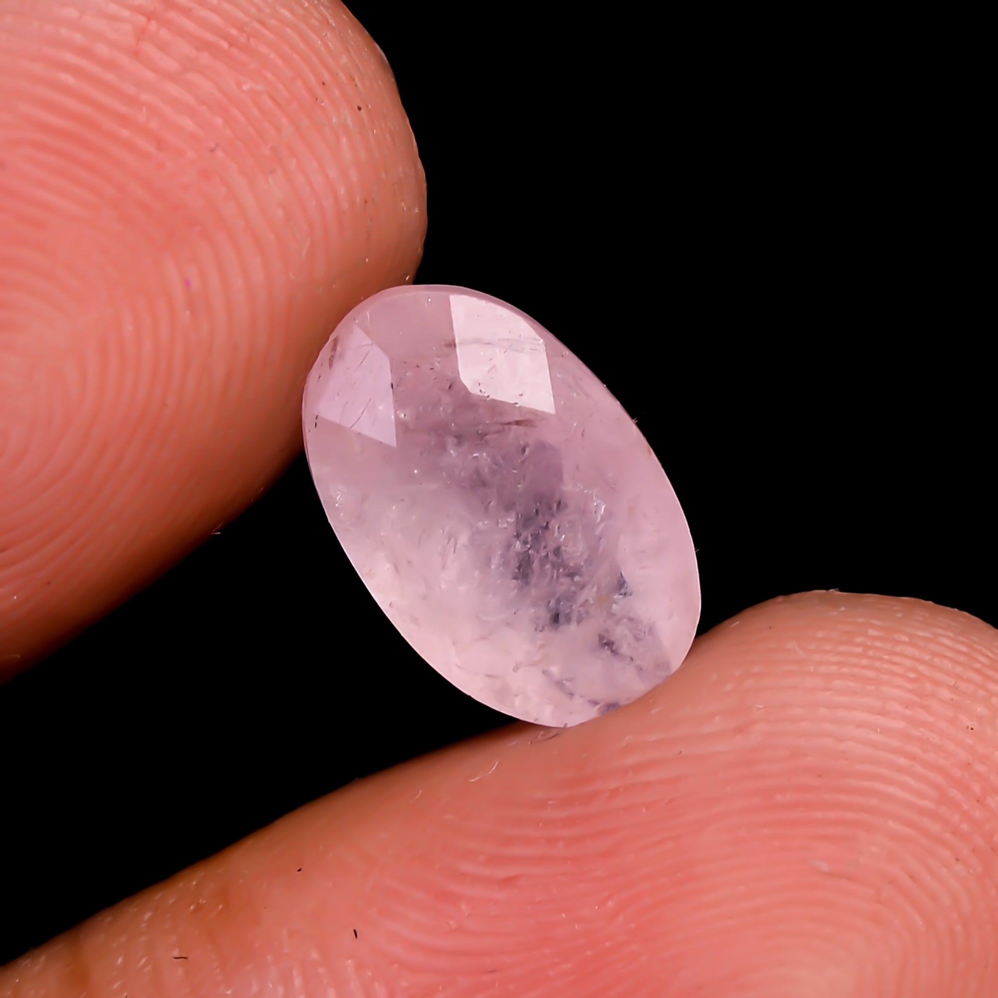 Morganite Oval Shape Faceted For Making Jewelry 2 Ct. 10X6X4 mm Y-9524